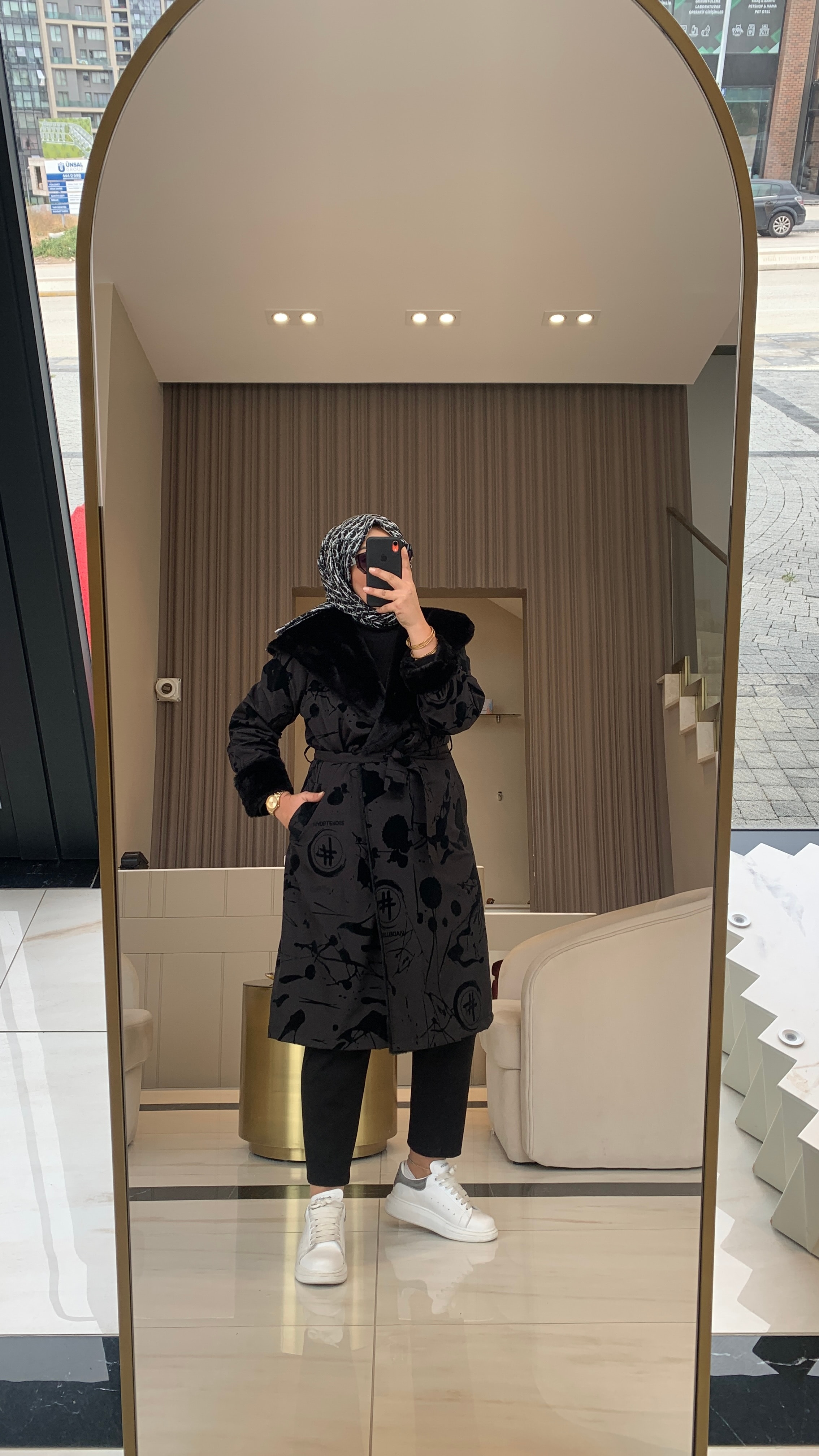 KABARTMA DESEN TRENÇKOT