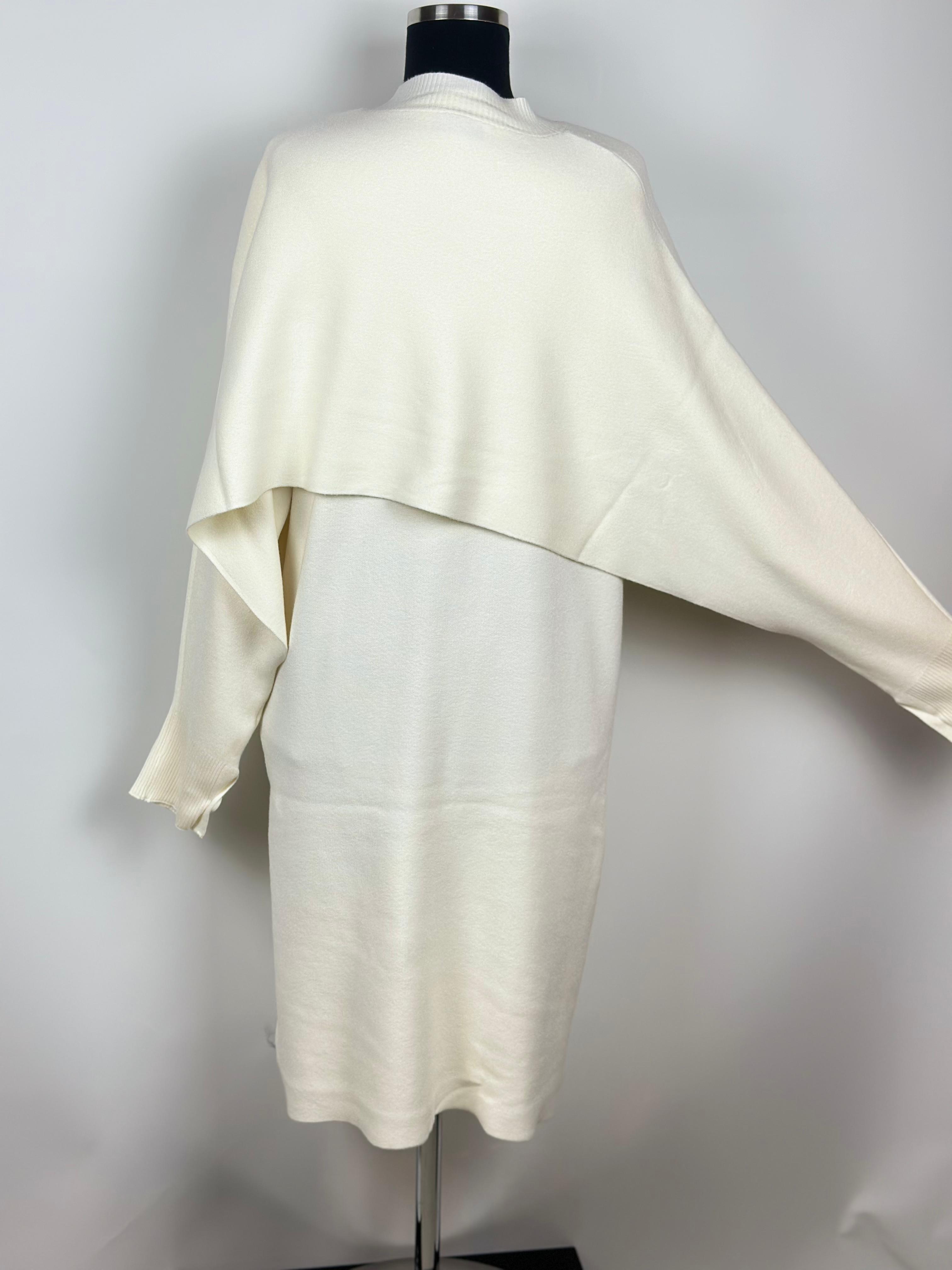 EKRU TRİKO PANÇOLU ELBİSE