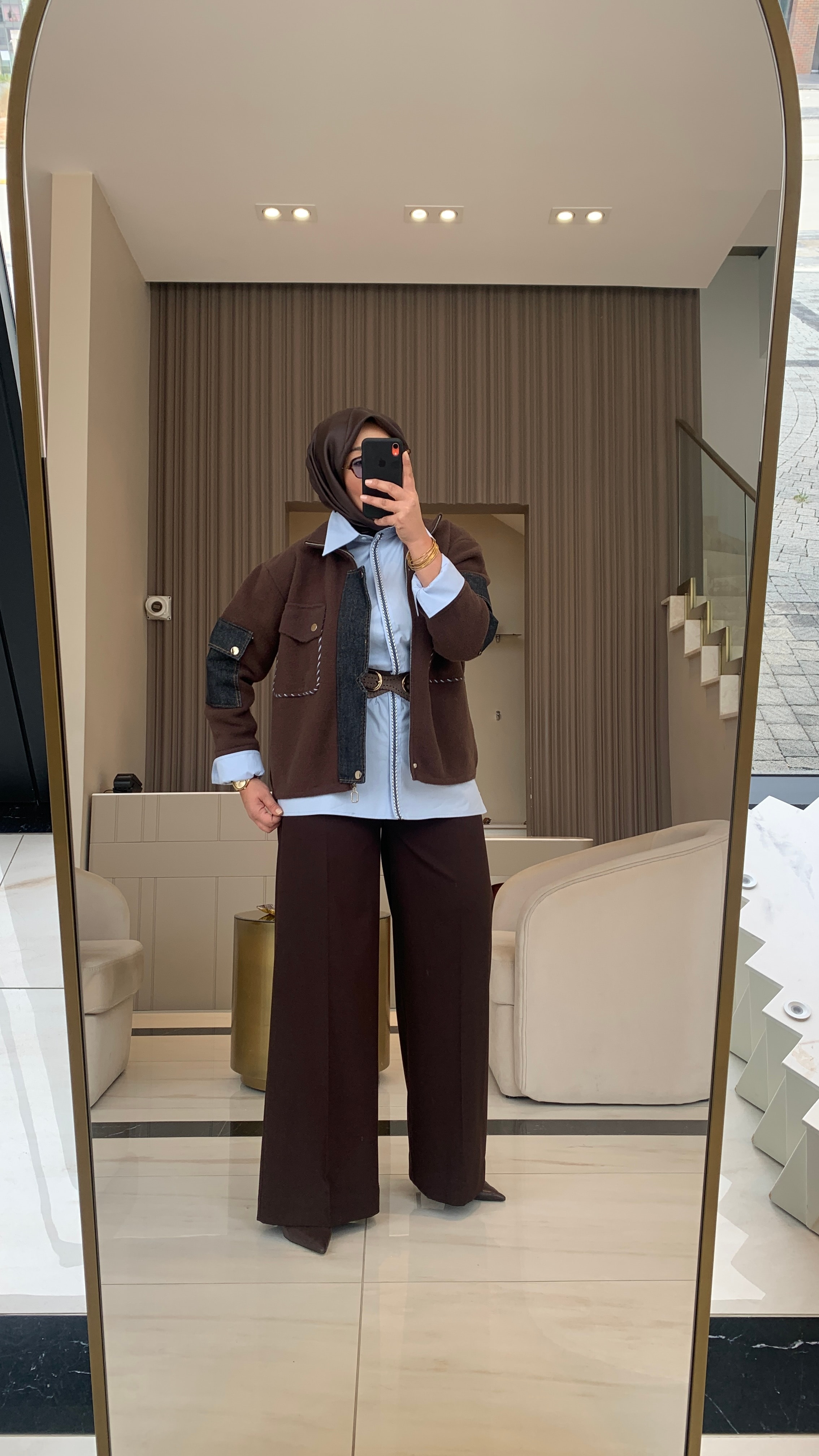 İTHAL KOT DETAYLI ANGORA CEKET