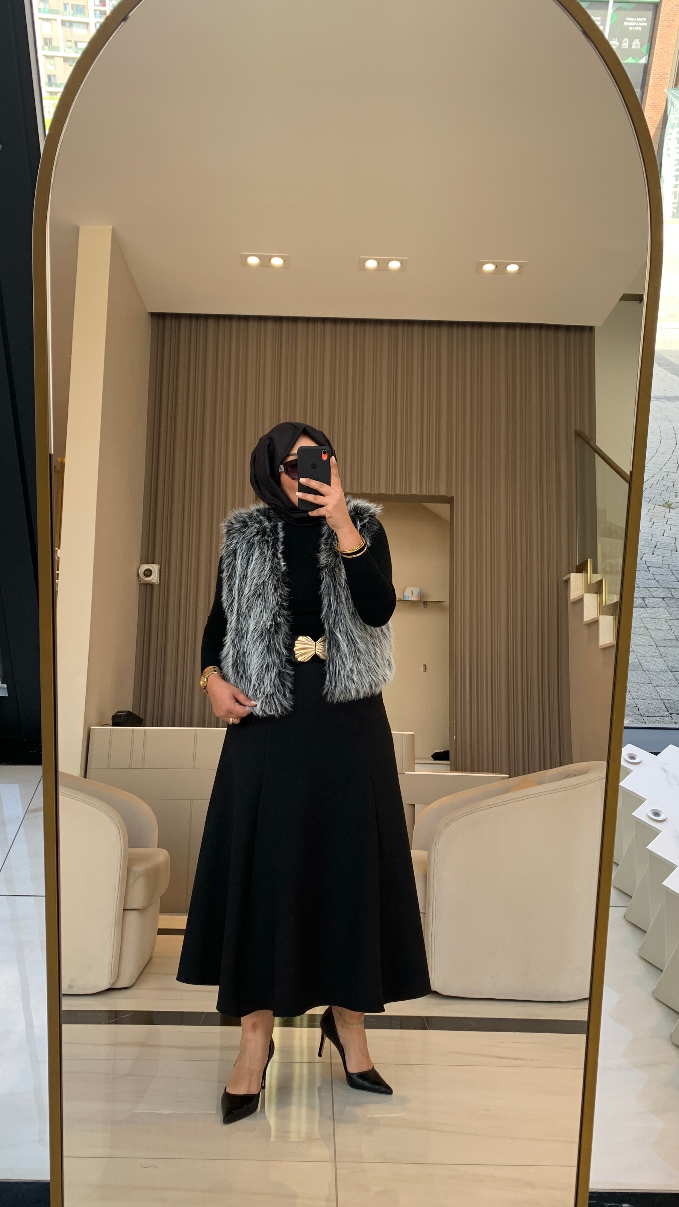 KIRÇILLI KÜRK YELEK