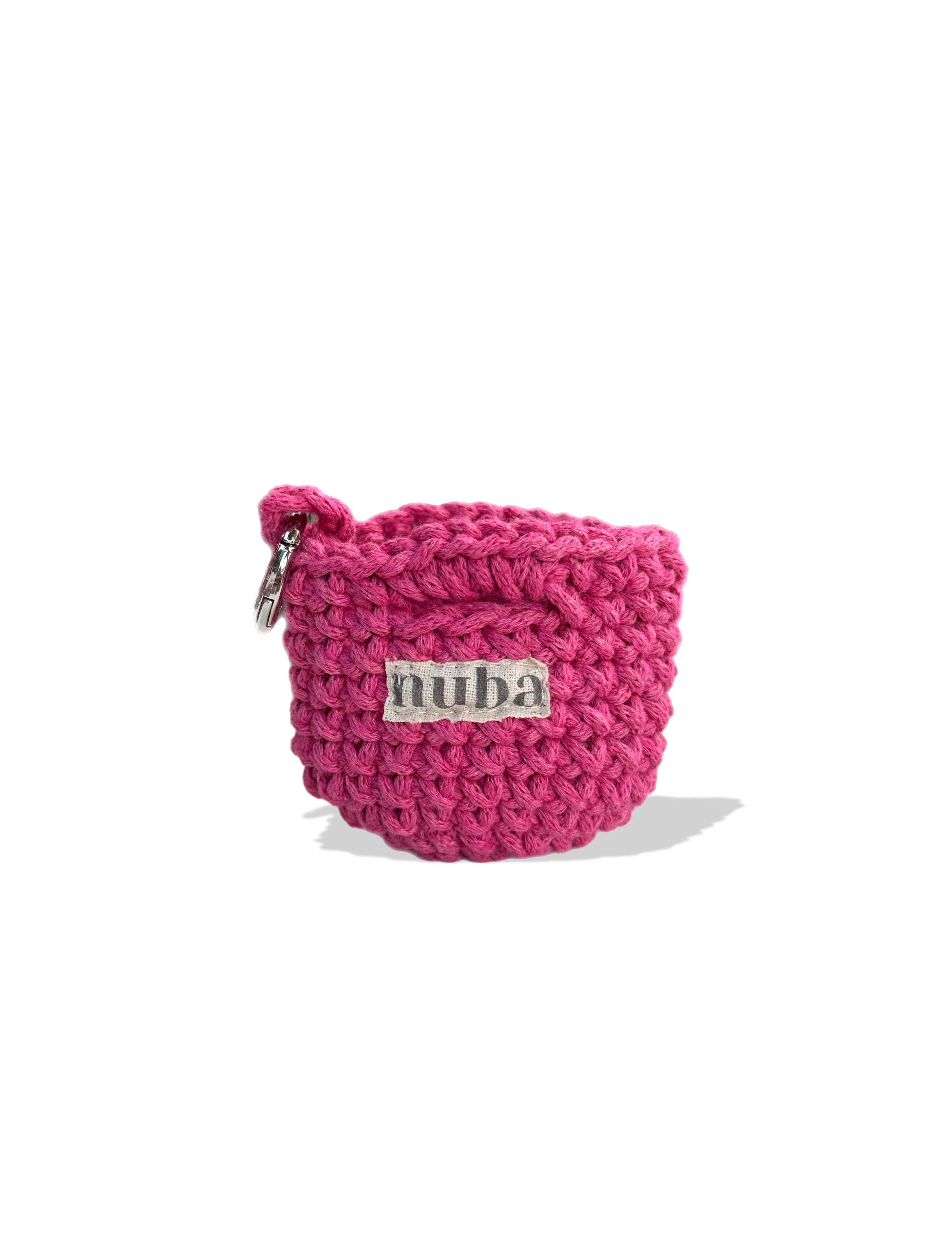 Tiny Cabin Bag Charm - Pink