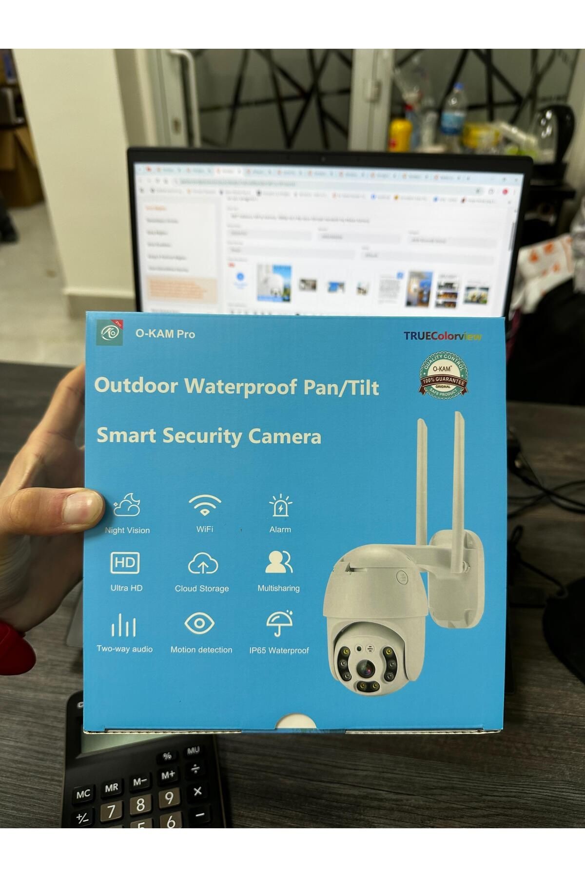 Wifi Smart Ip Güvenlik Kamera Motorlu 1080p 3mp