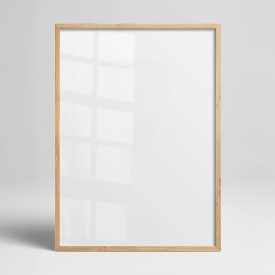 Doğal Ahşap Çerçeve