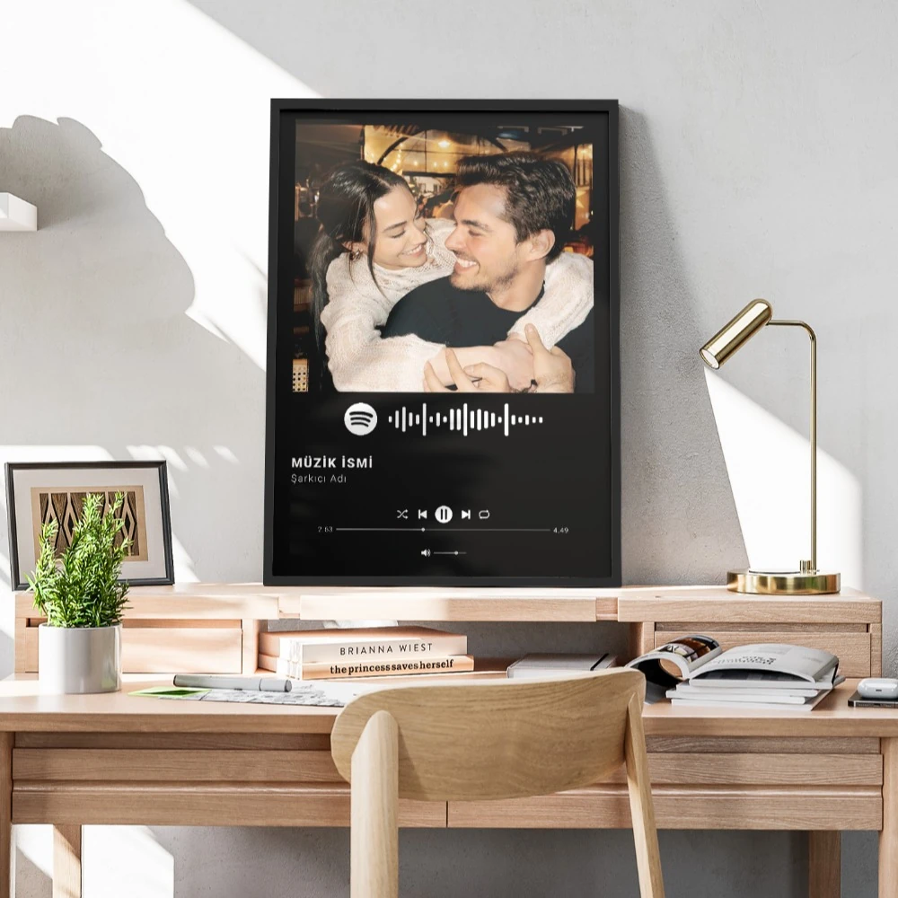"Bizim Şarkımız" Spotify Temalı Poster