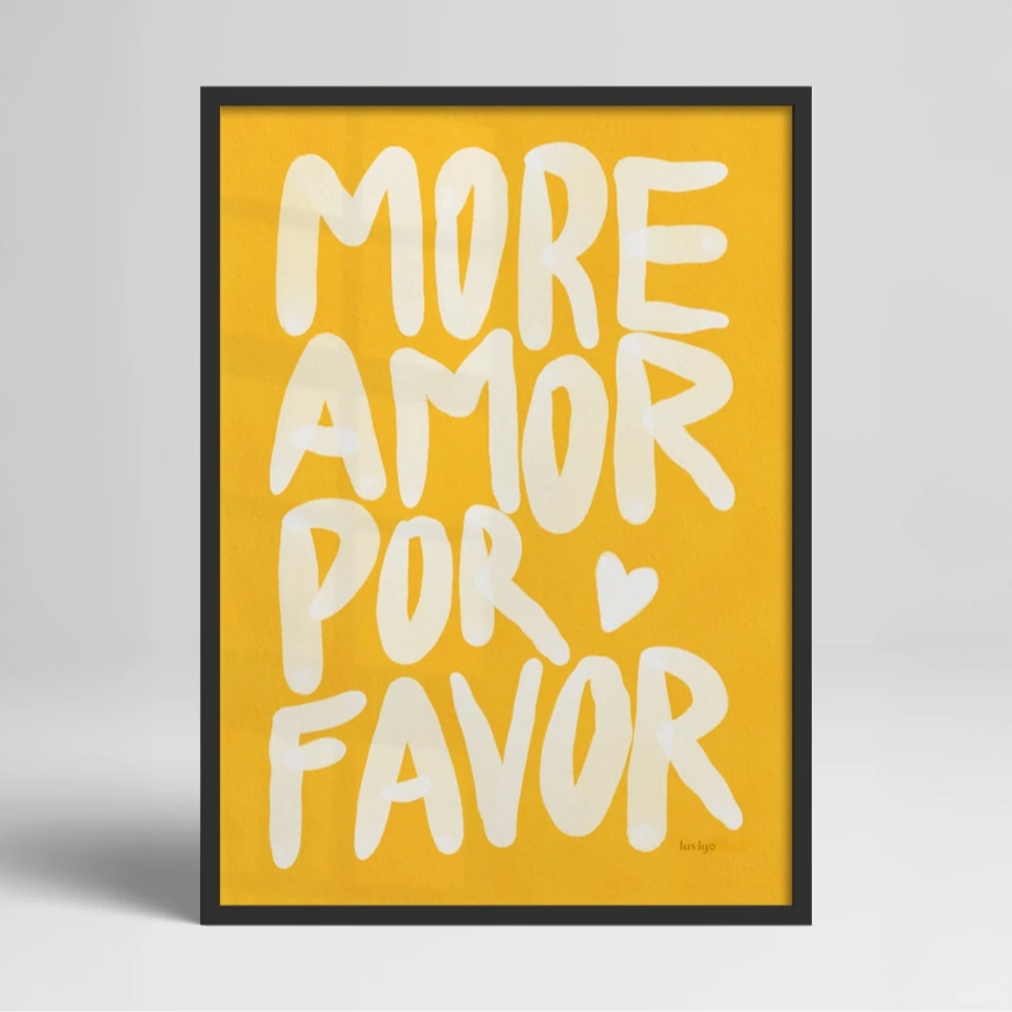 More Amor Por Favor (Daha Fazla Sevgi, Lütfen)