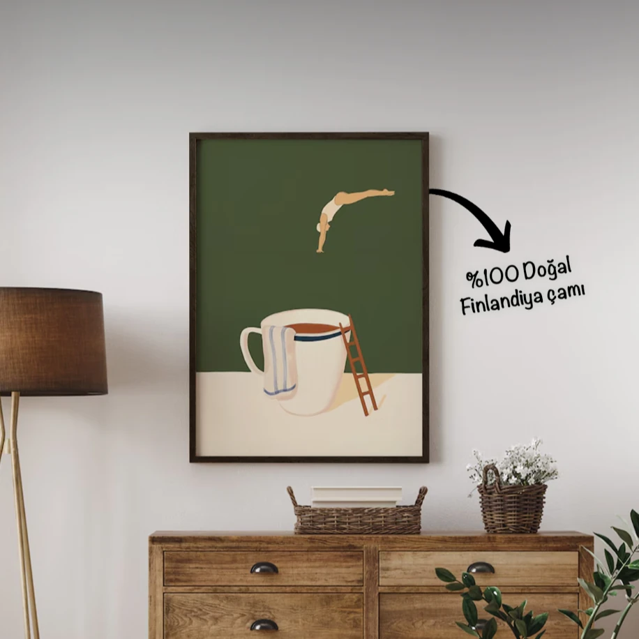 Kahveye Dalış Posteri