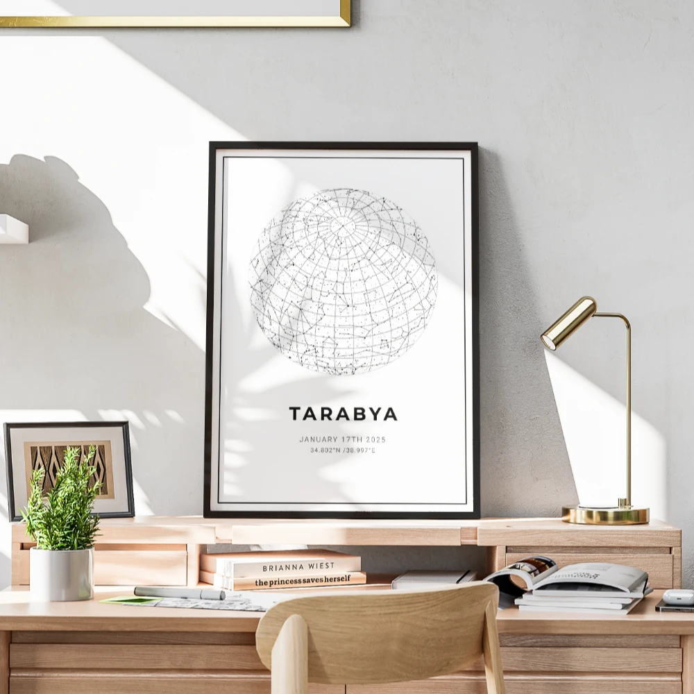 Kişiye Özel Yıldız Haritası