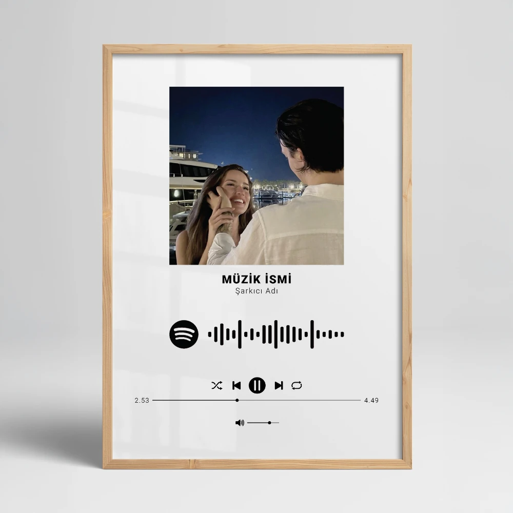 "Bizim Şarkımız" Spotify Temalı Poster