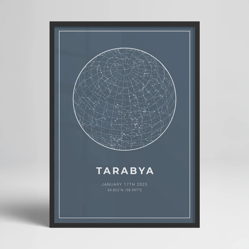 Kişiye Özel Yıldız Haritası