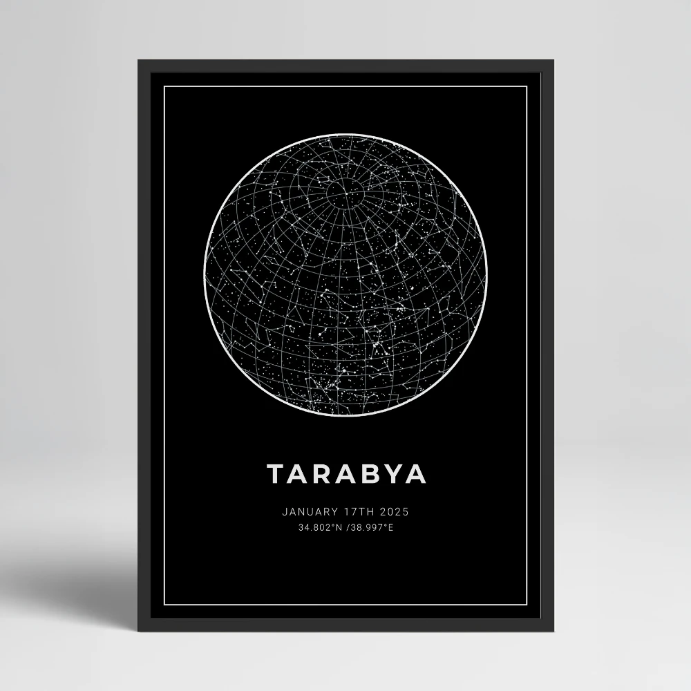 Kişiye Özel Yıldız Haritası