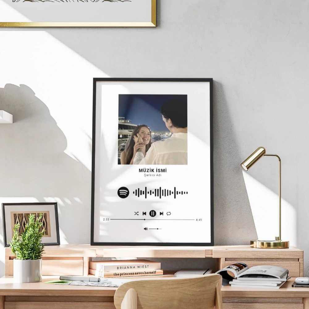 "Bizim Şarkımız" Spotify Temalı Poster