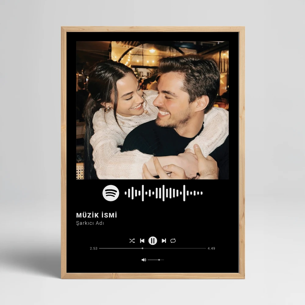 "Bizim Şarkımız" Spotify Temalı Poster
