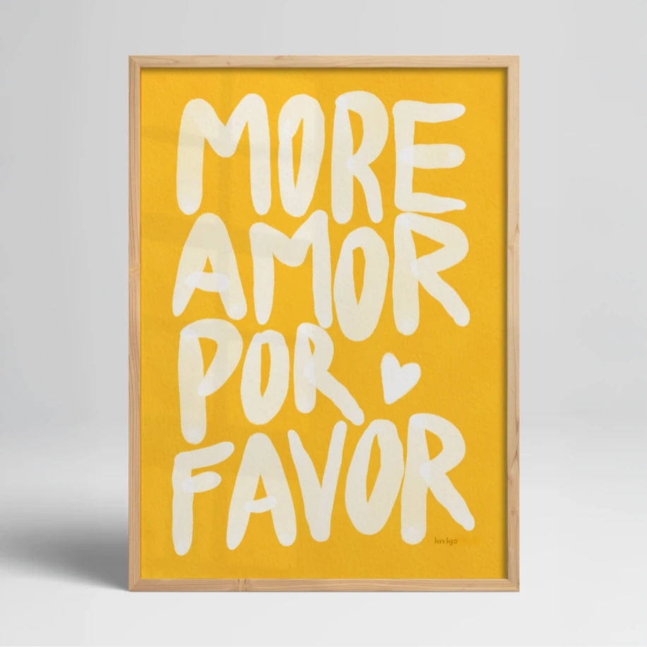 More Amor Por Favor (Daha Fazla Sevgi, Lütfen)