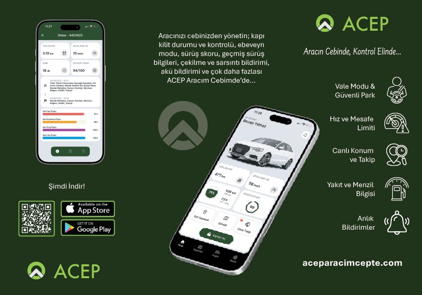 Acep Aracım Cepte yayında