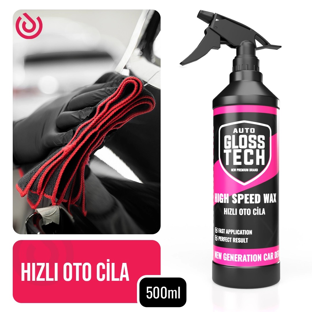 Auto Glosstech Hızlı Oto Cila (High Speed Wax) 500ml