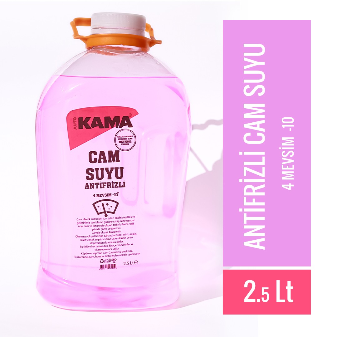 Auto Kama Antifrizli Cam Suyu (4 Mevsim) 2.5 Litre