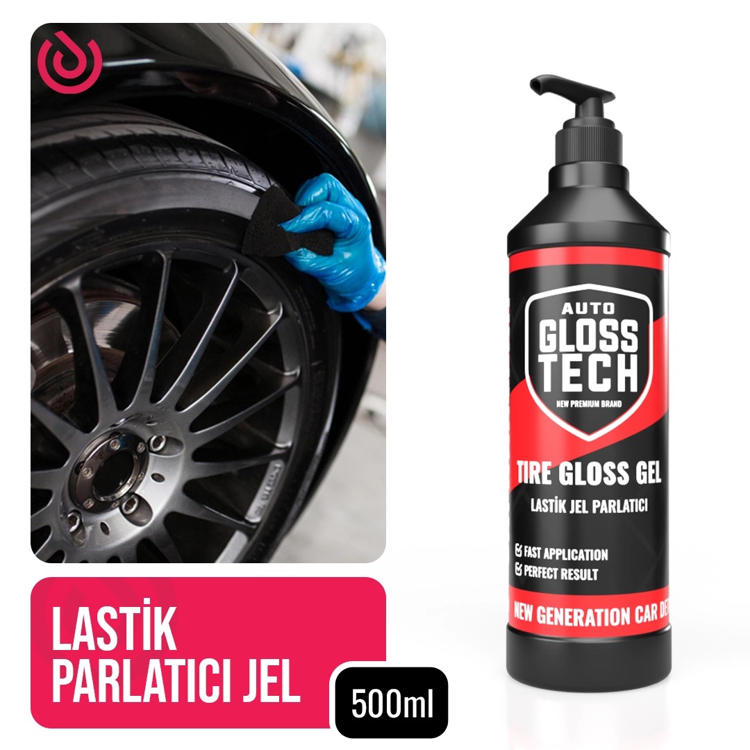 Auto Glosstech Lastik Parlatıcı Jel (Tire Gloss Gel) 500ml