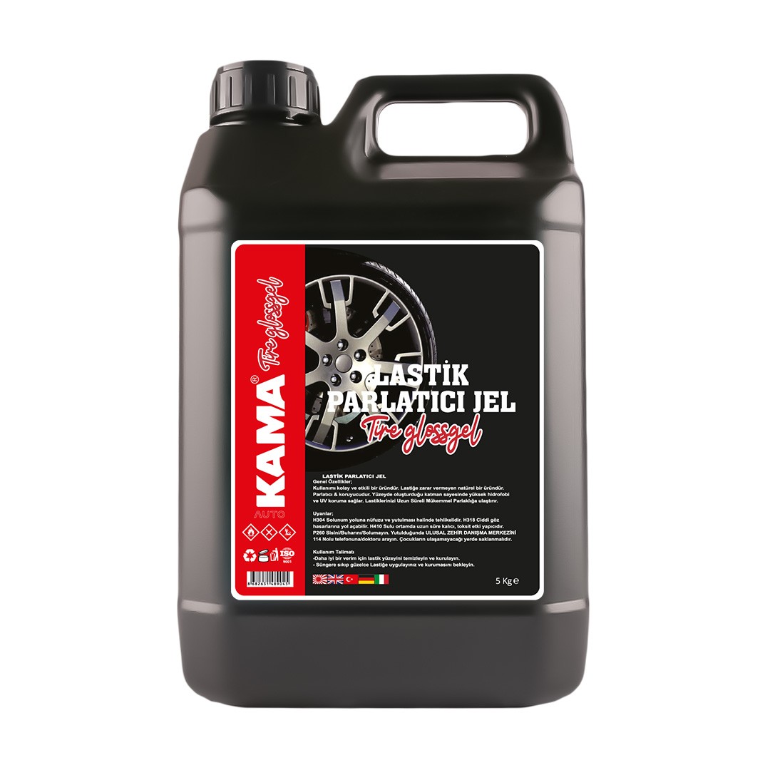 Auto Kama Lastik Parlatıcı Jel 5 Litre