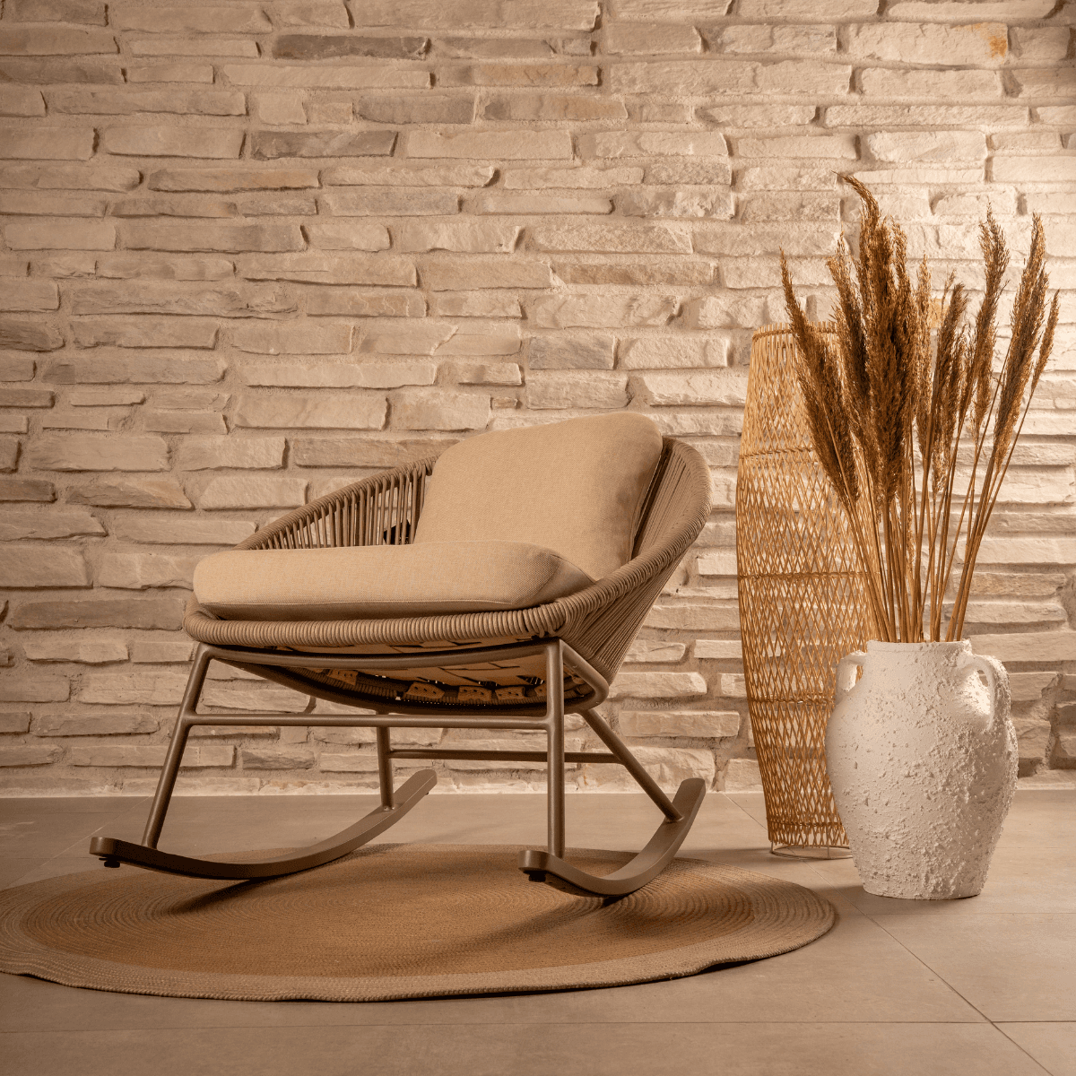 Shell Sallanır Sandalye