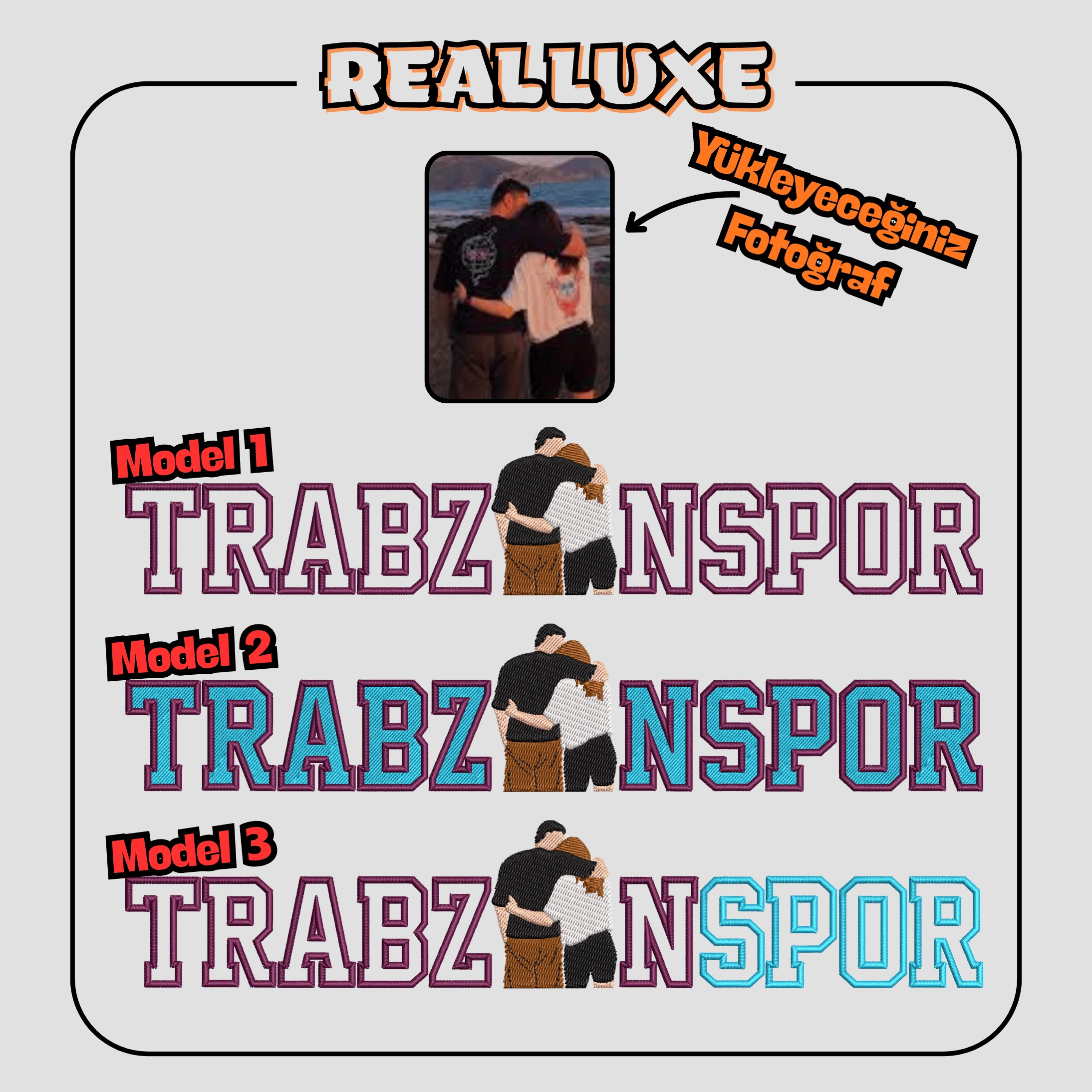 Trabzonspor Fotoğraf Nakışı