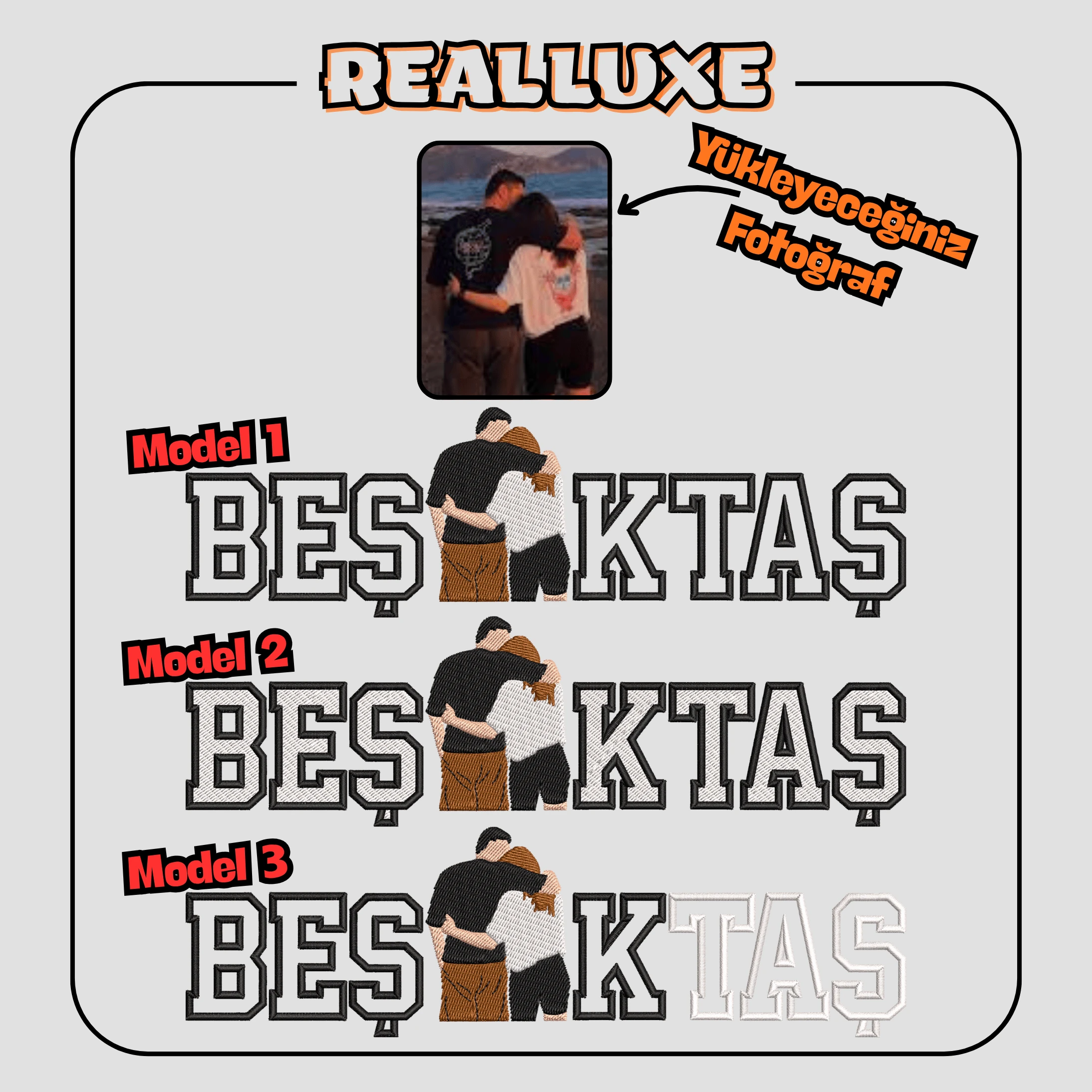 Beşiktaş Fotoğraf Nakışı