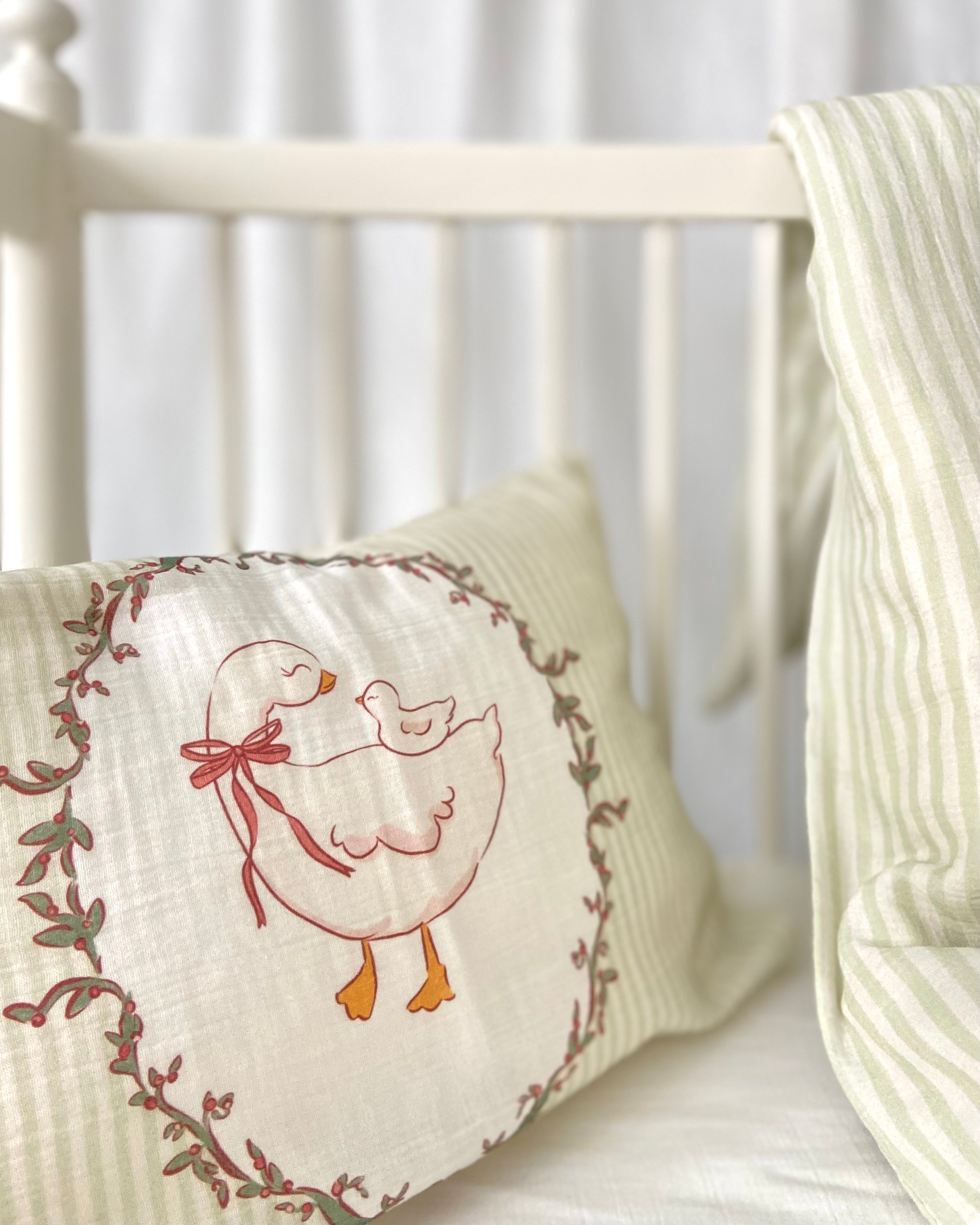 Loia - Müslin Bebek Nevresim Takımı - Duck