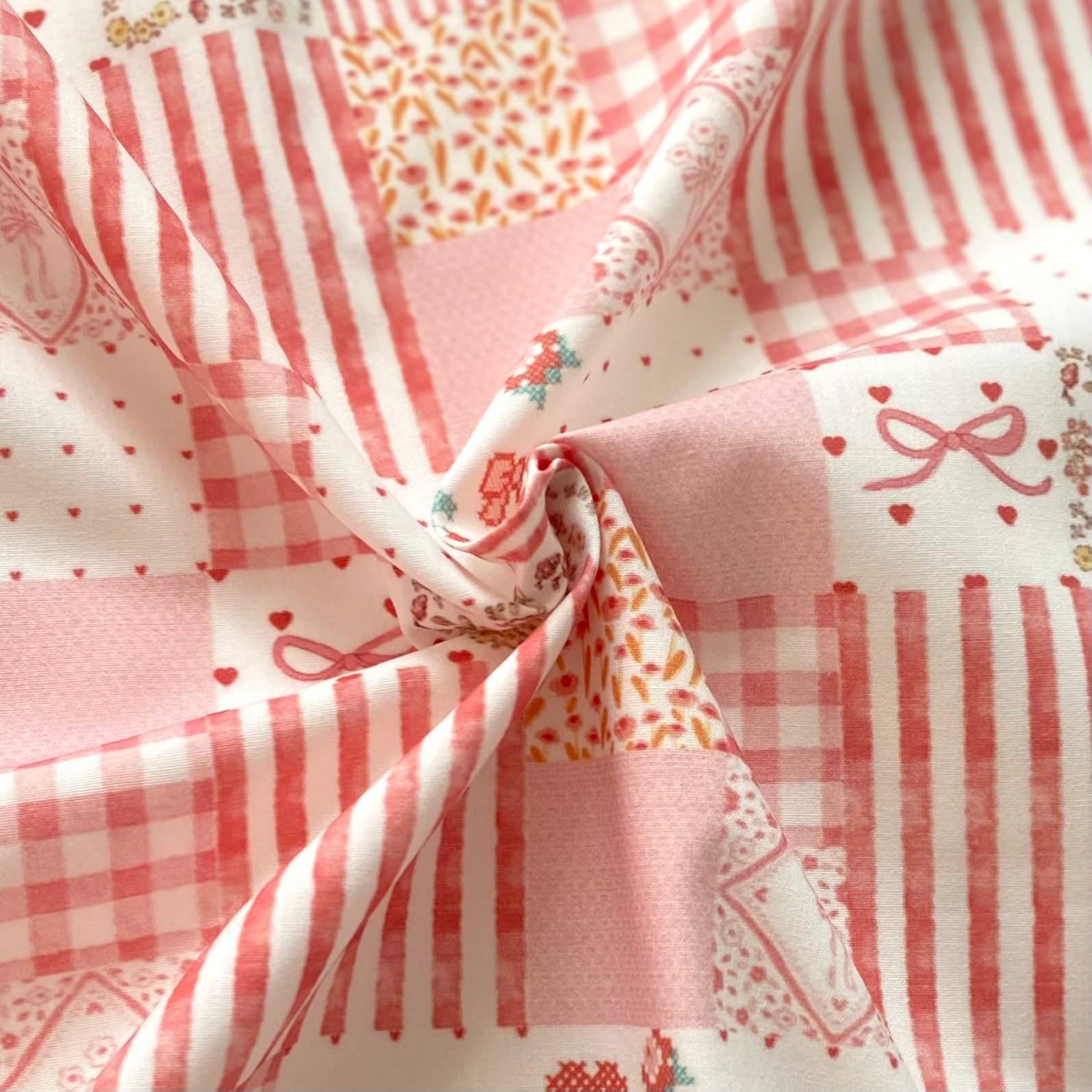Reddy Patch Poplin Kumaş