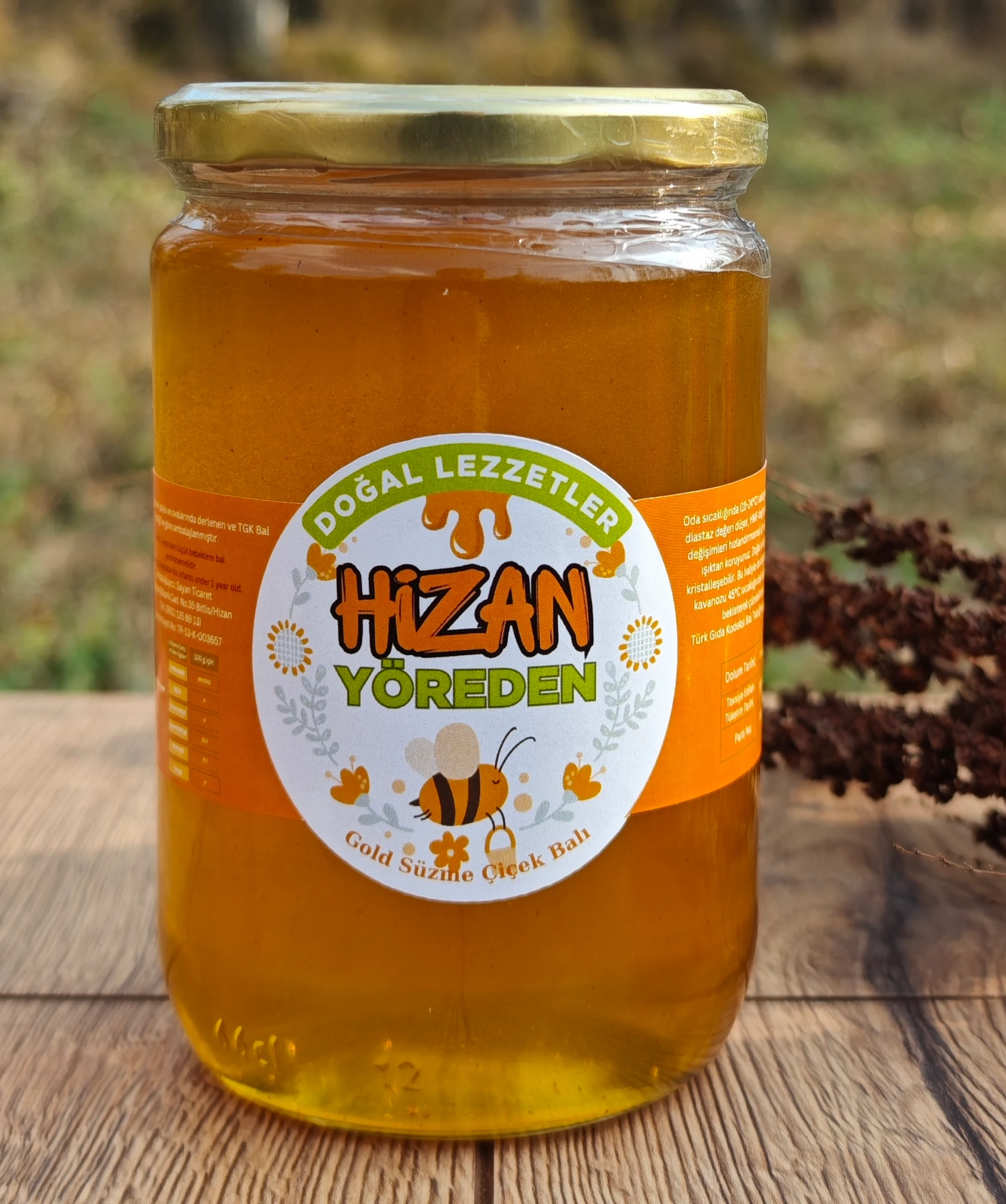 Gold Süzme Balı (850g)