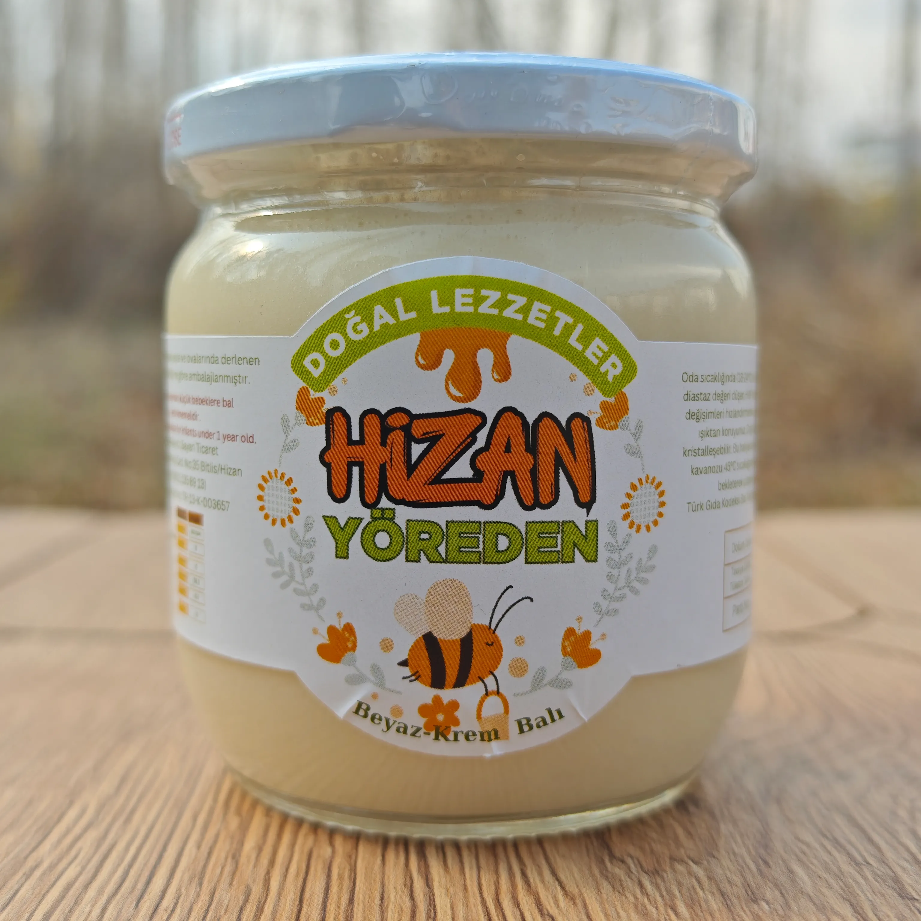 Saf Beyaz Bal 500 Gr.