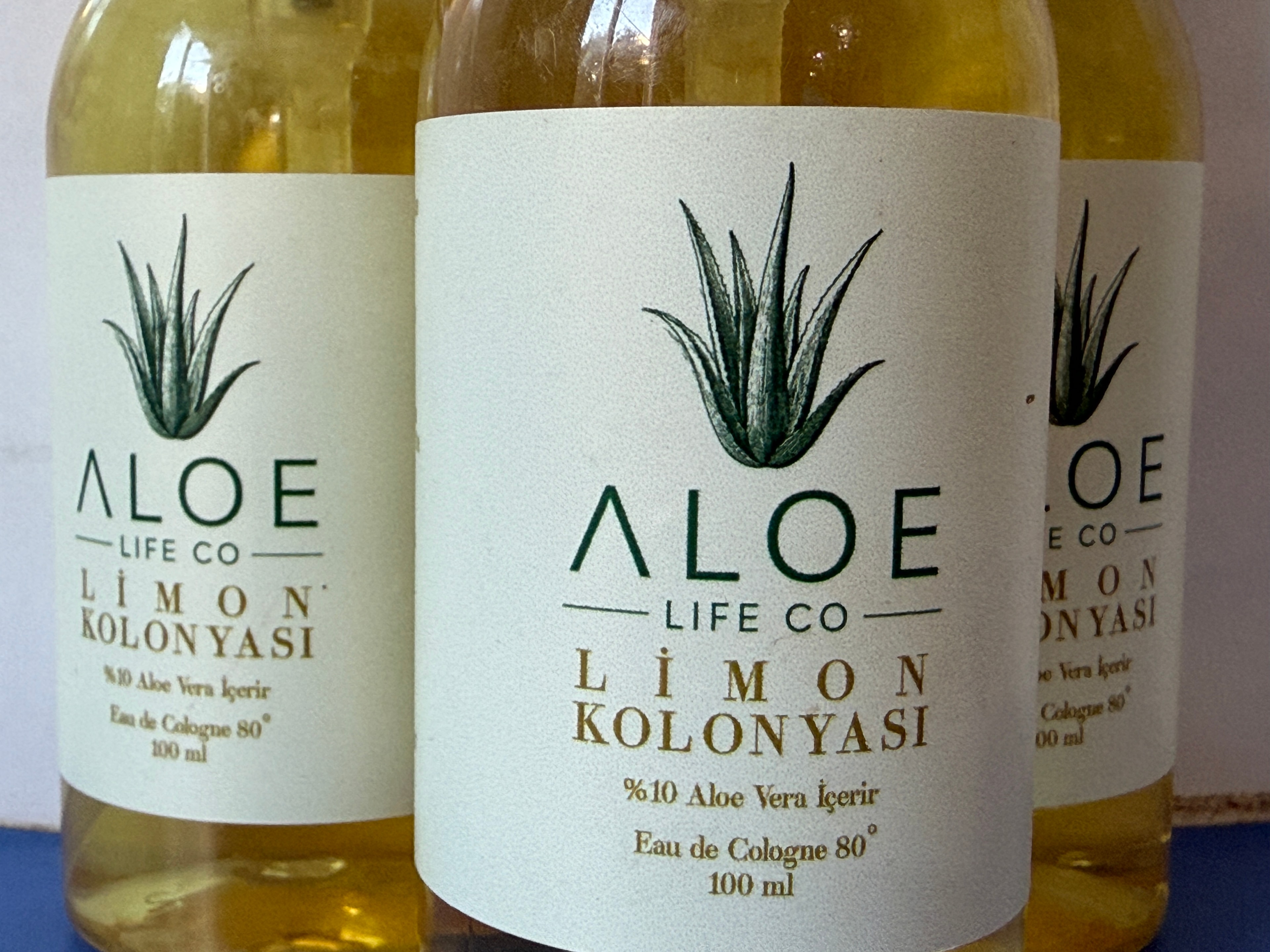 Aloe Veralı Limon Kolonyası