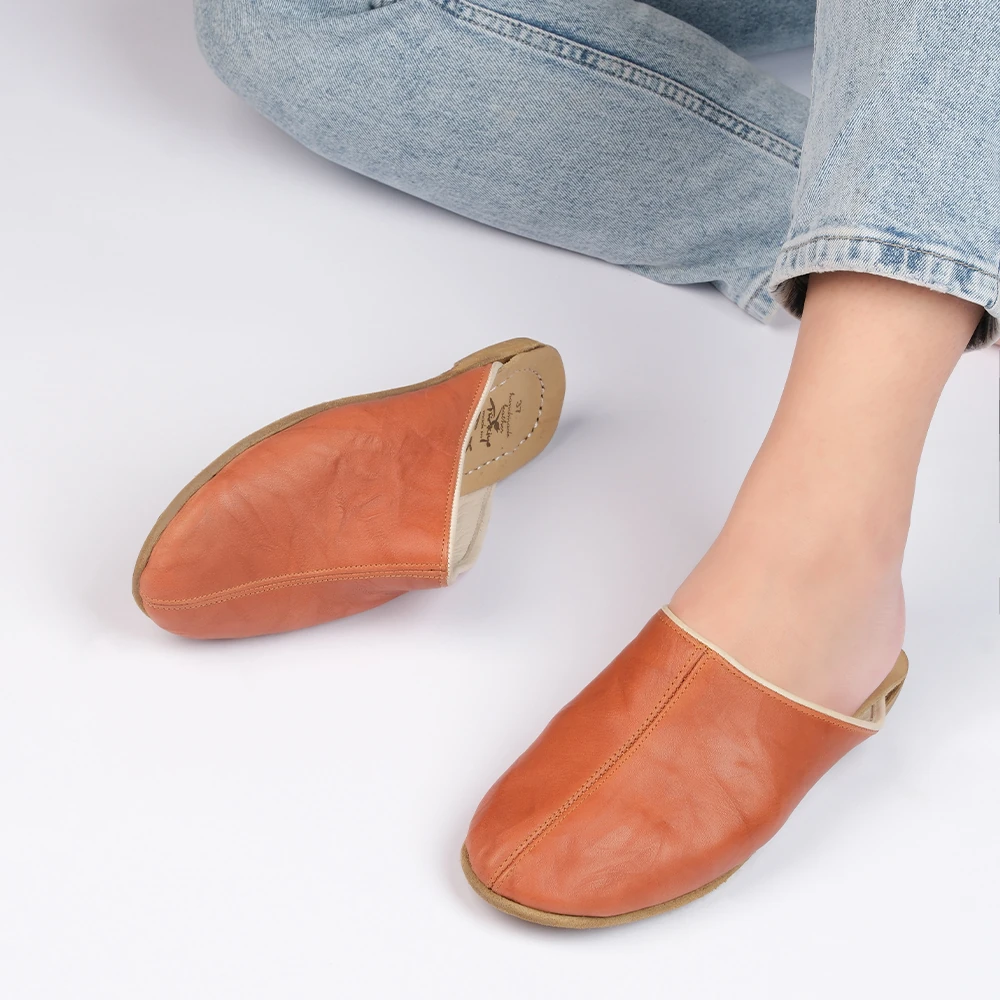 Standart Kadın Terlik - Kahverengi