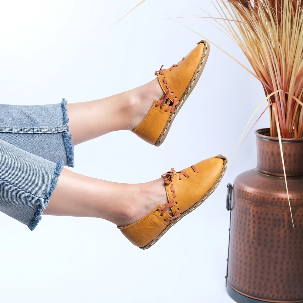 Osmanlı Çarık Kadın Yemeni - Hardal