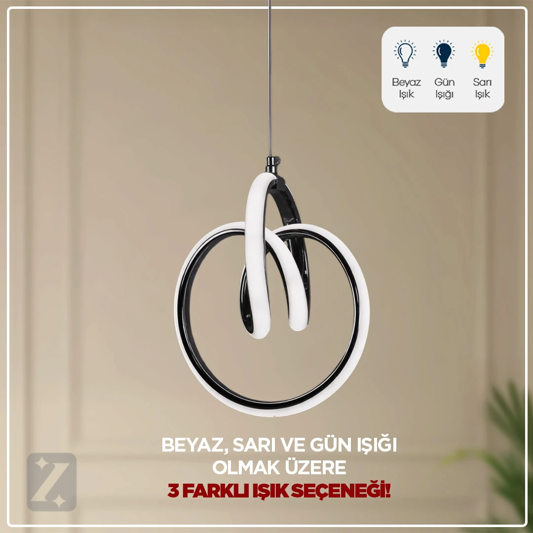 Zeda Teknoloji Light Dünya LED Lamba - Avize - Aydınlatma
