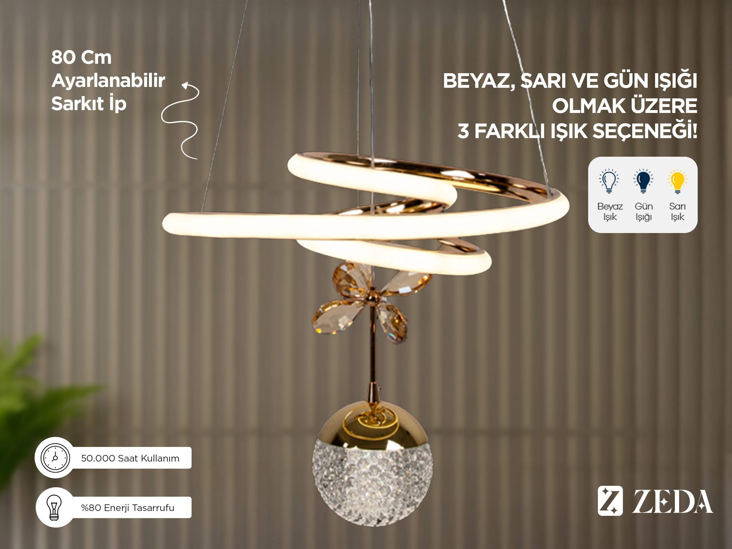 Mini Kaos Led Lamba