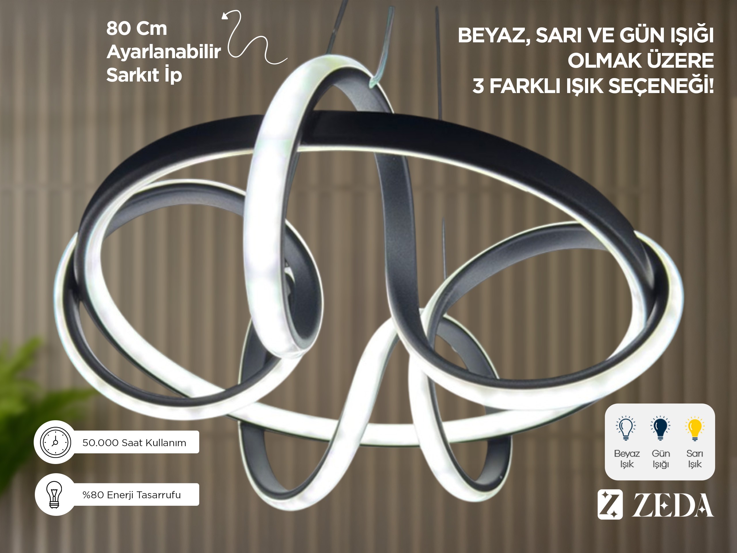 Mini Kuzey LED Lamba