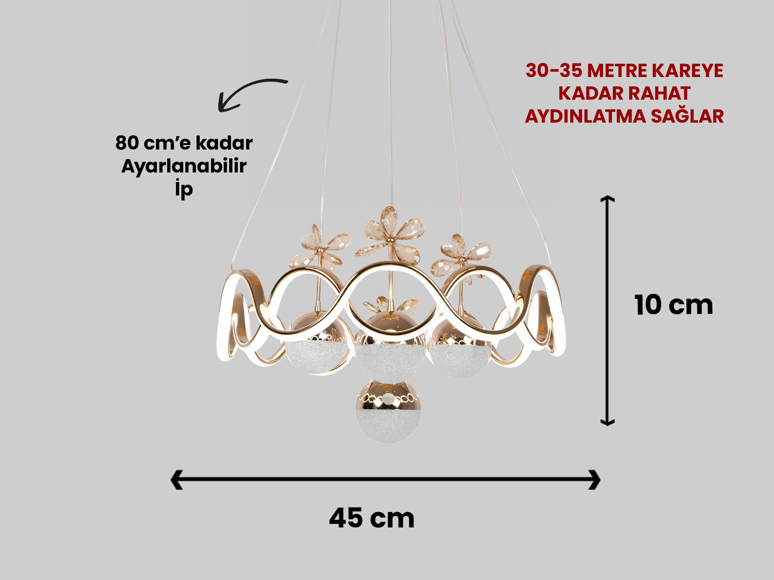 Sonsuzluk 4 Top Led Lamba
