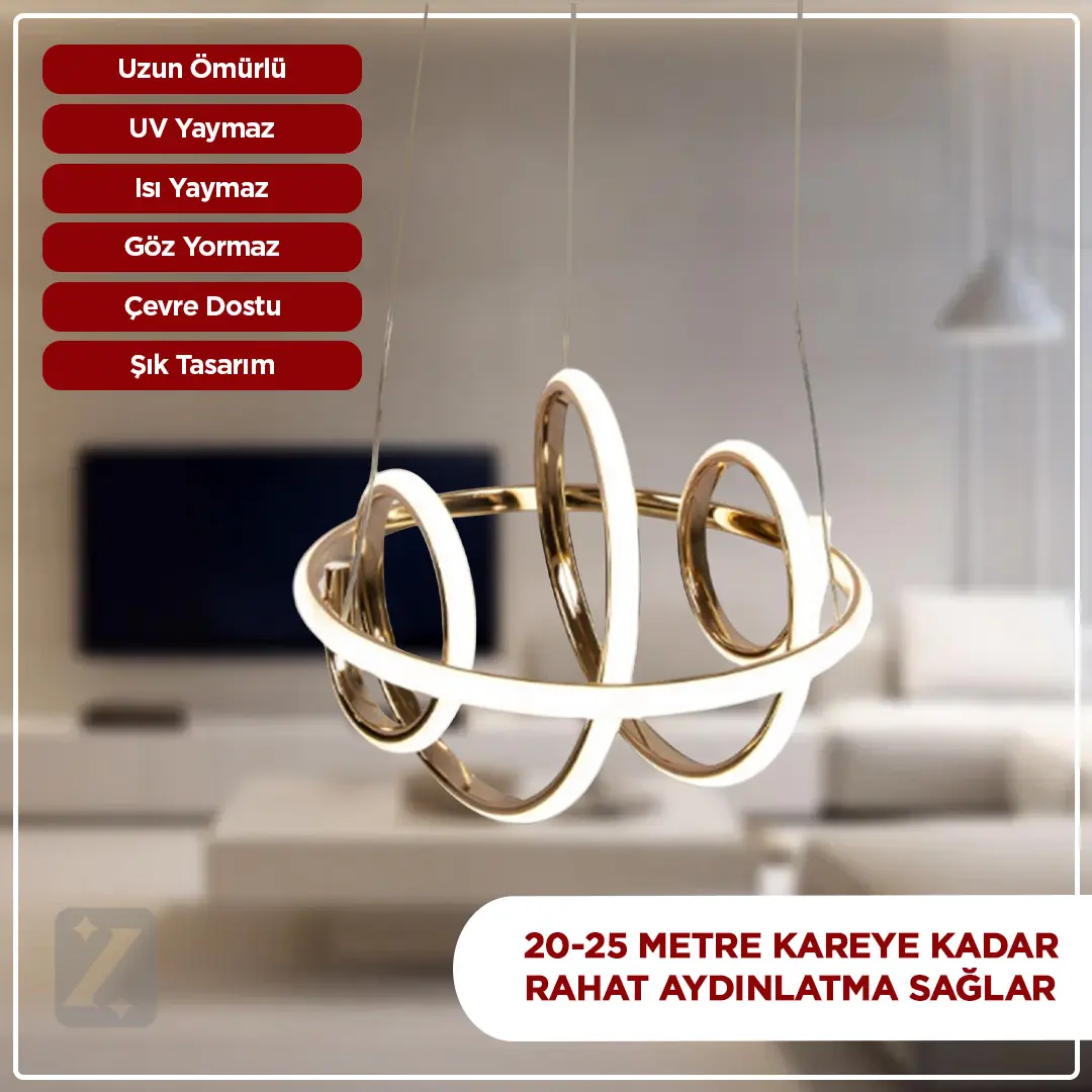 Zeda Teknoloji Mini Güney Avize | Led Avize - Aydınlatma