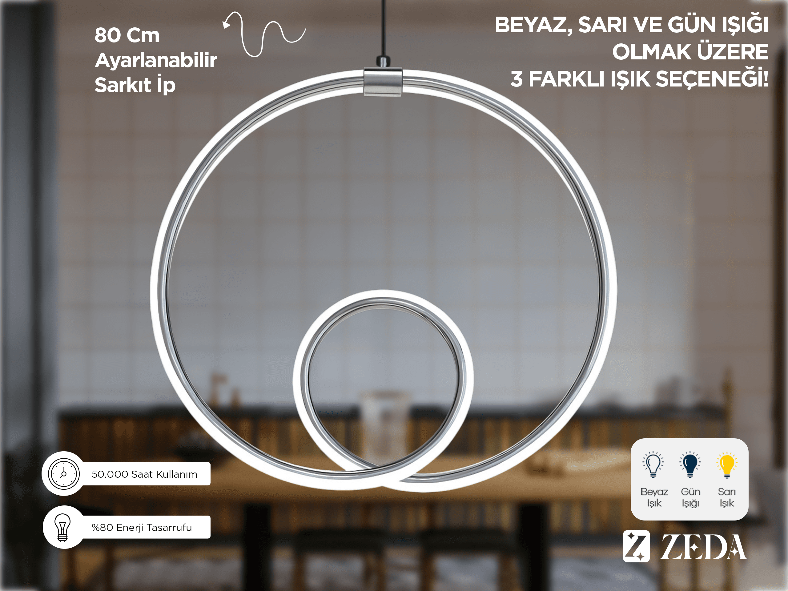Gözde Led Avize