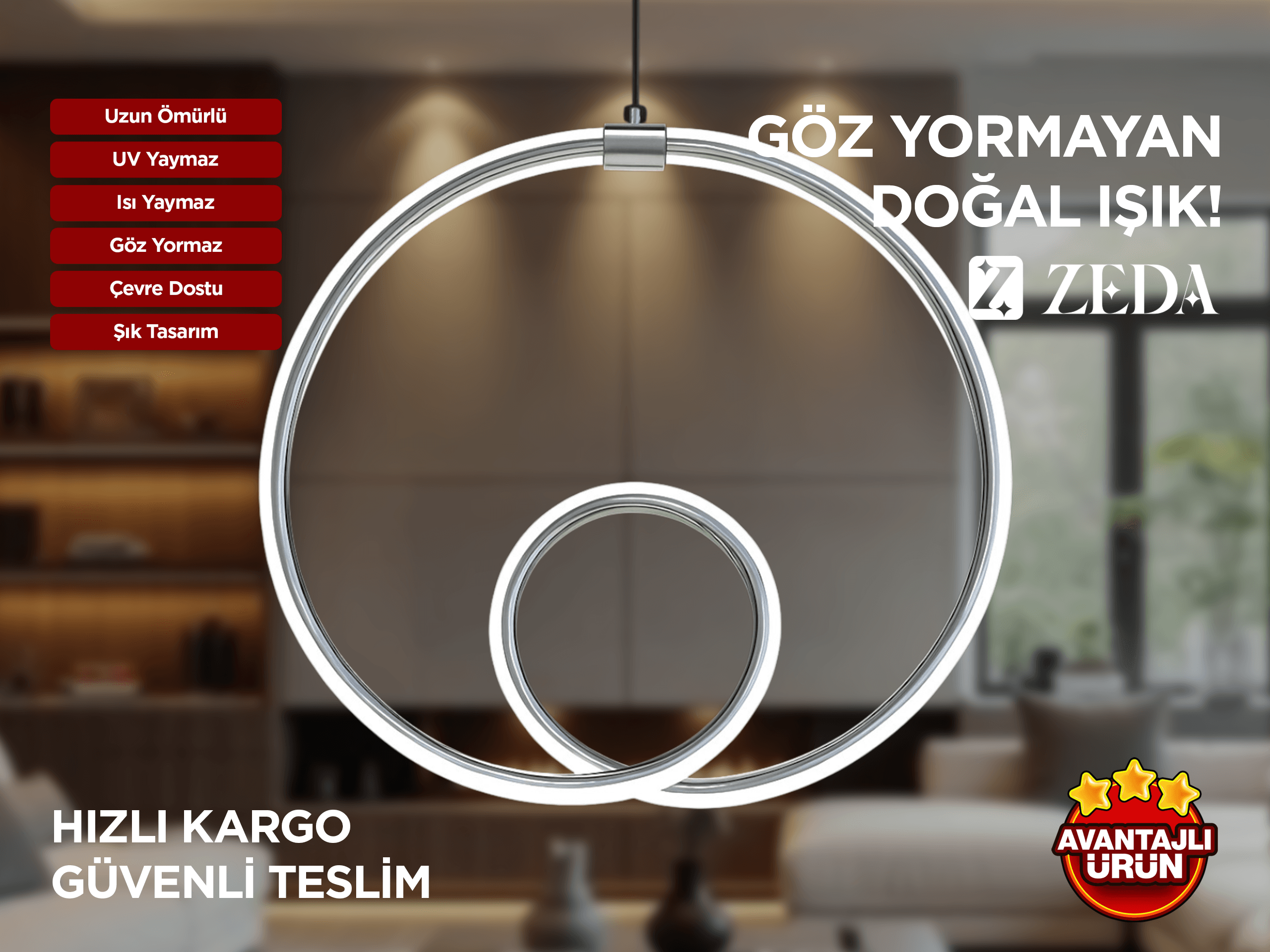 Gözde Led Avize