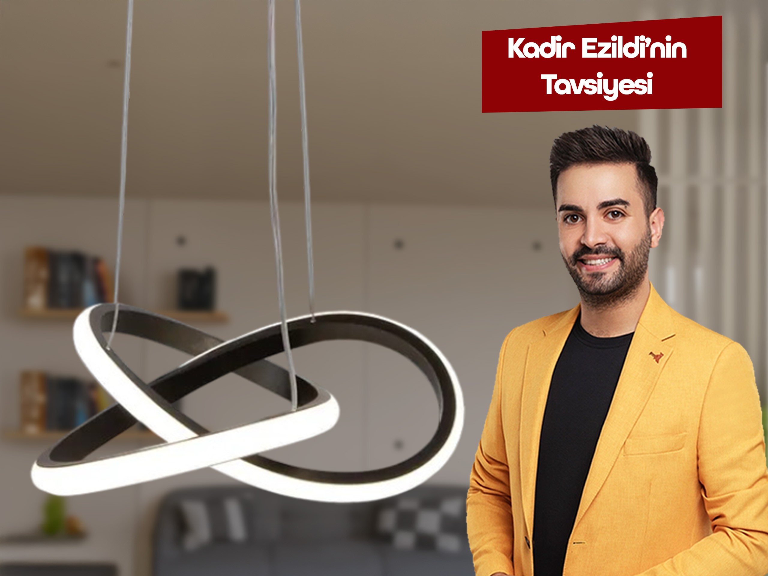 Light Kar Çiçeği Led Lamba - Siyah