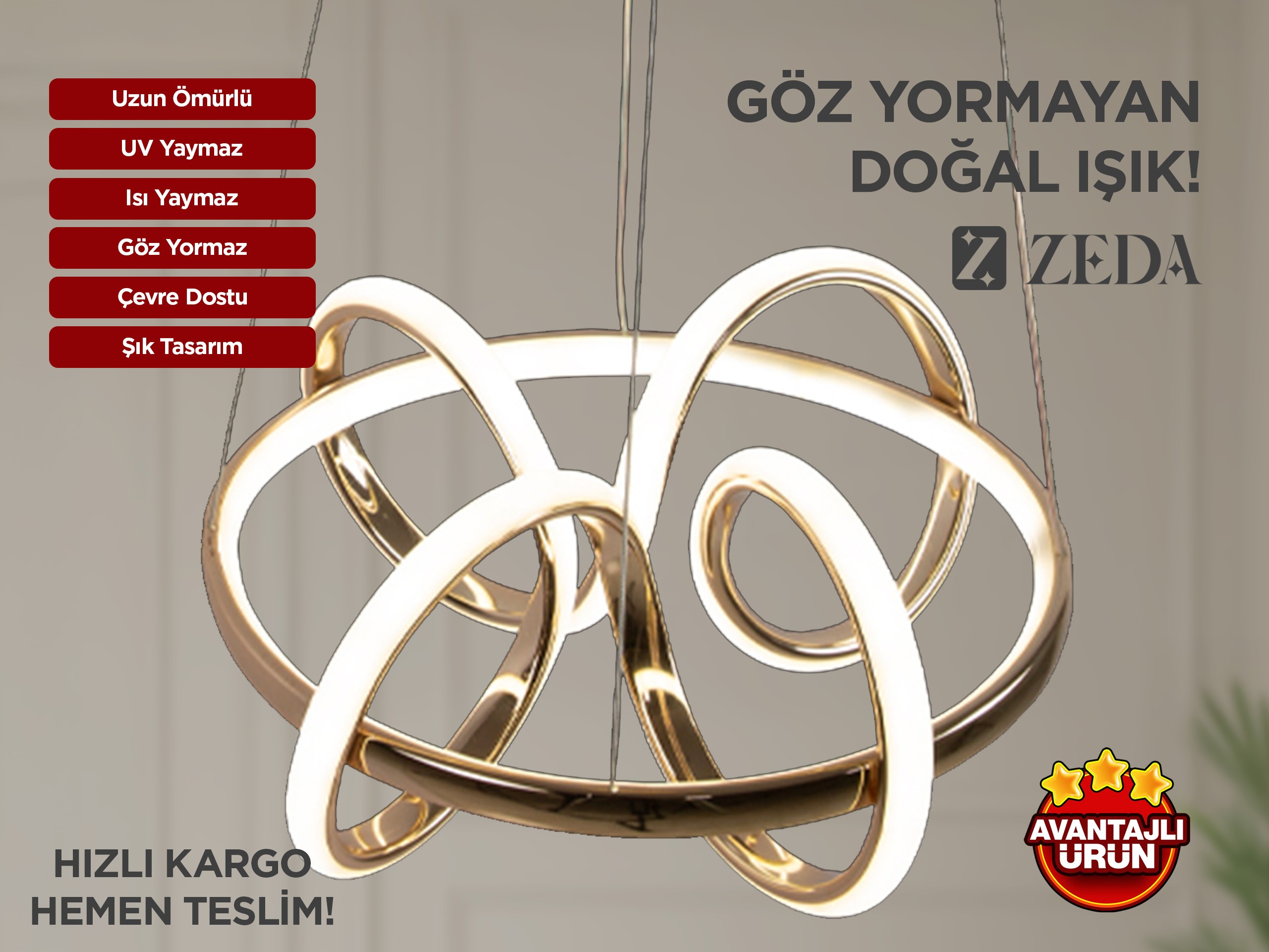 Mini Kuzey Led Lamba