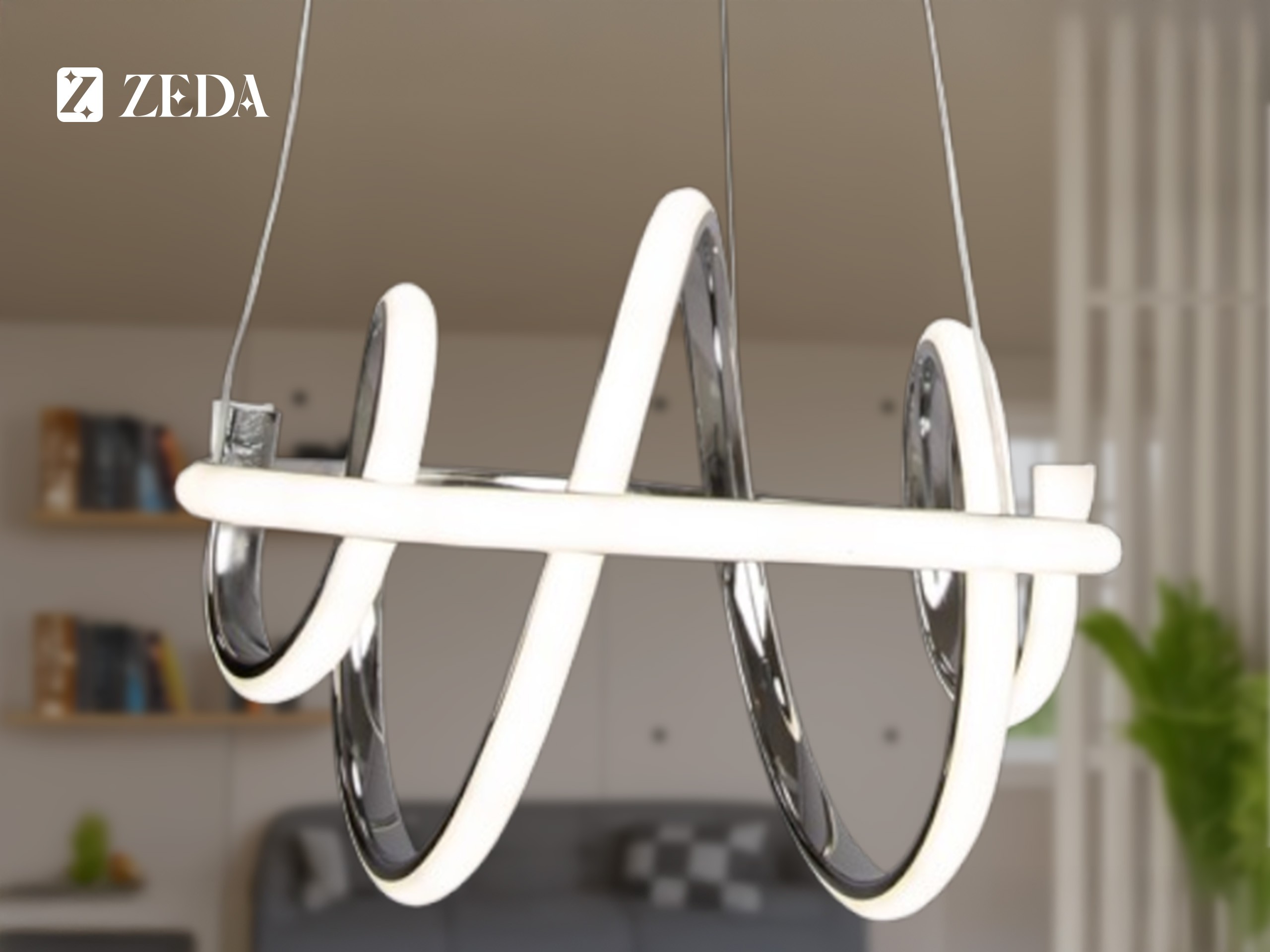 Light Güney Led Lamba - Krom