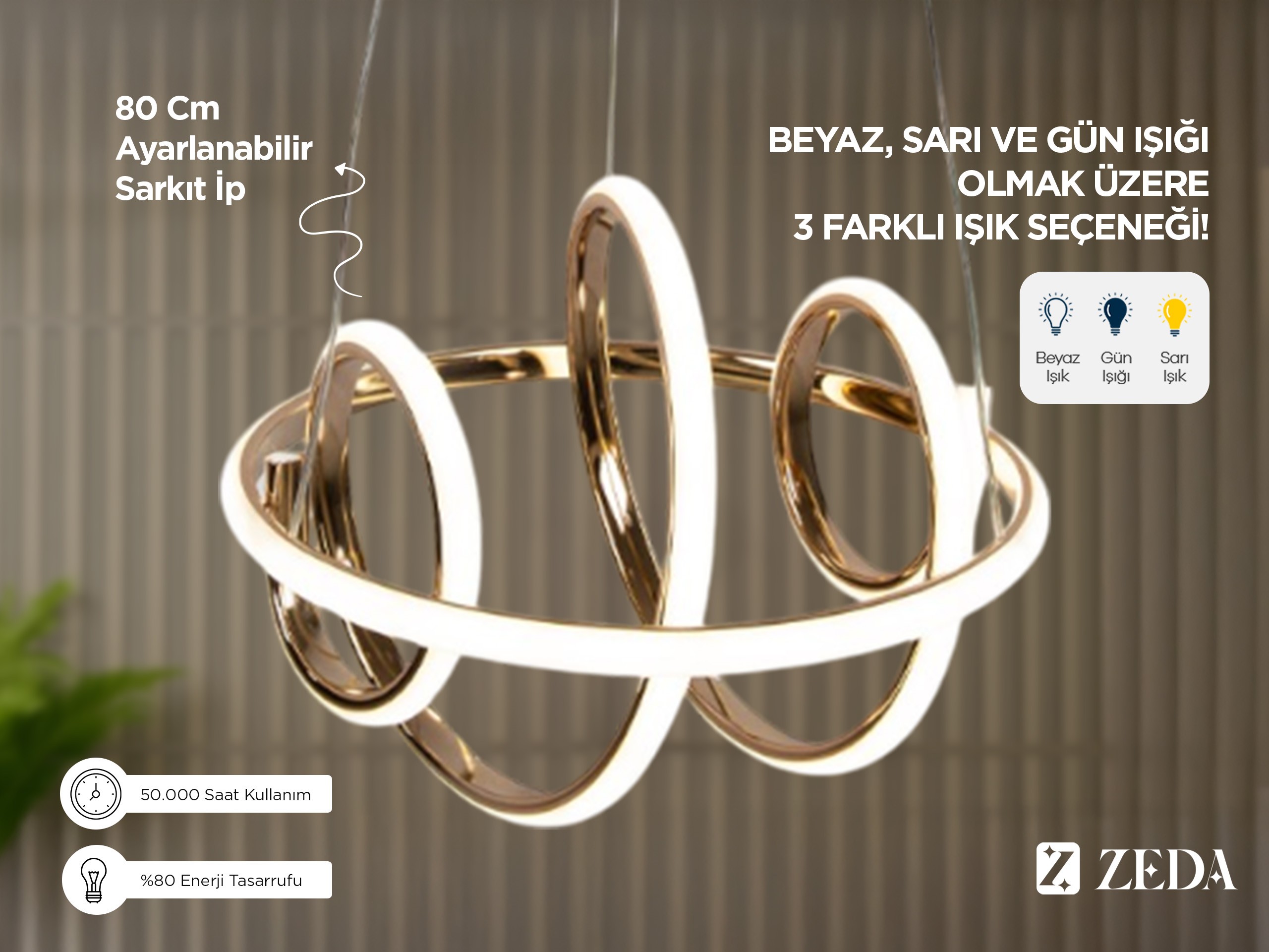 Light Güney Led Lamba