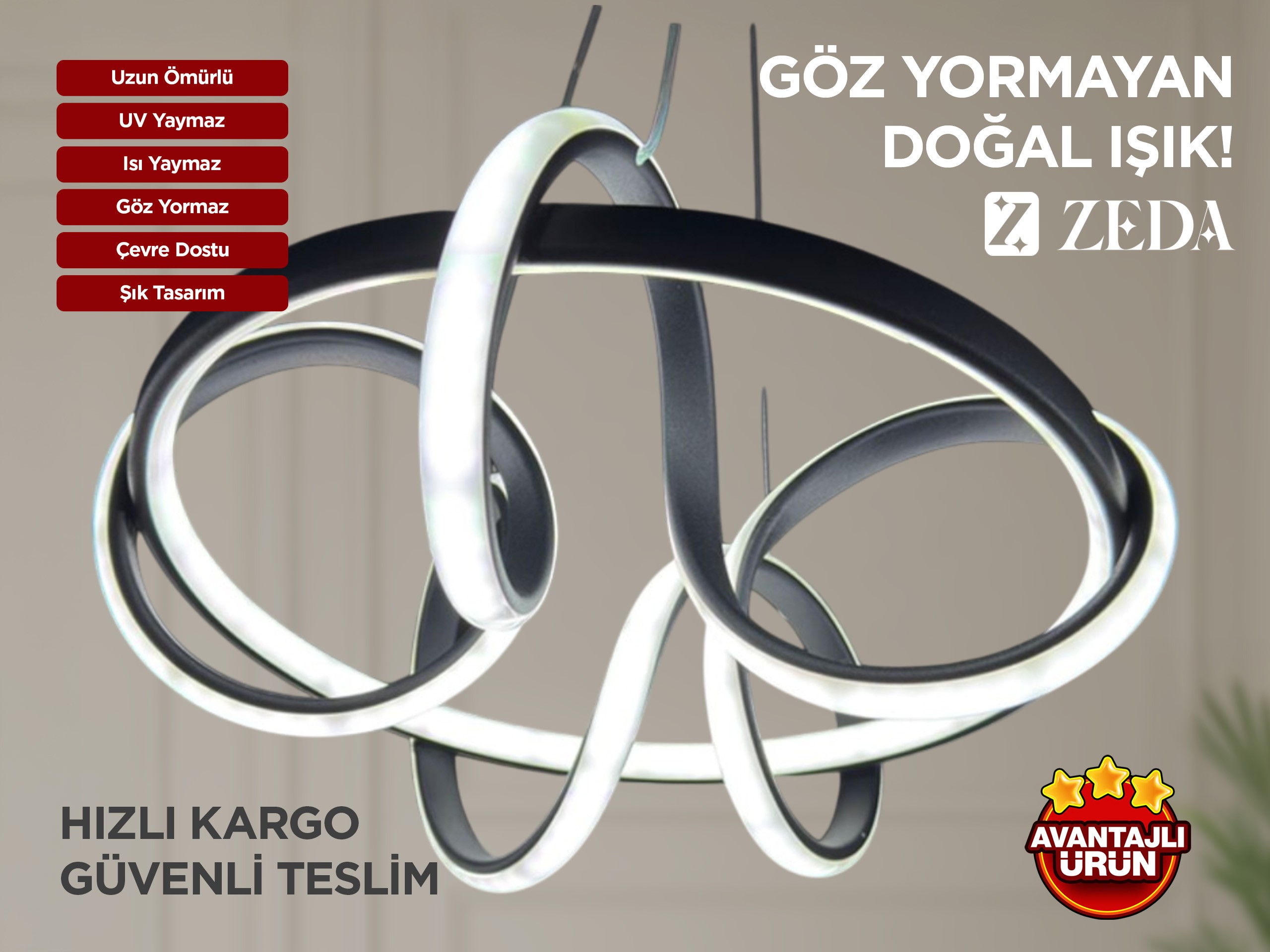 Mini Kuzey LED Lamba