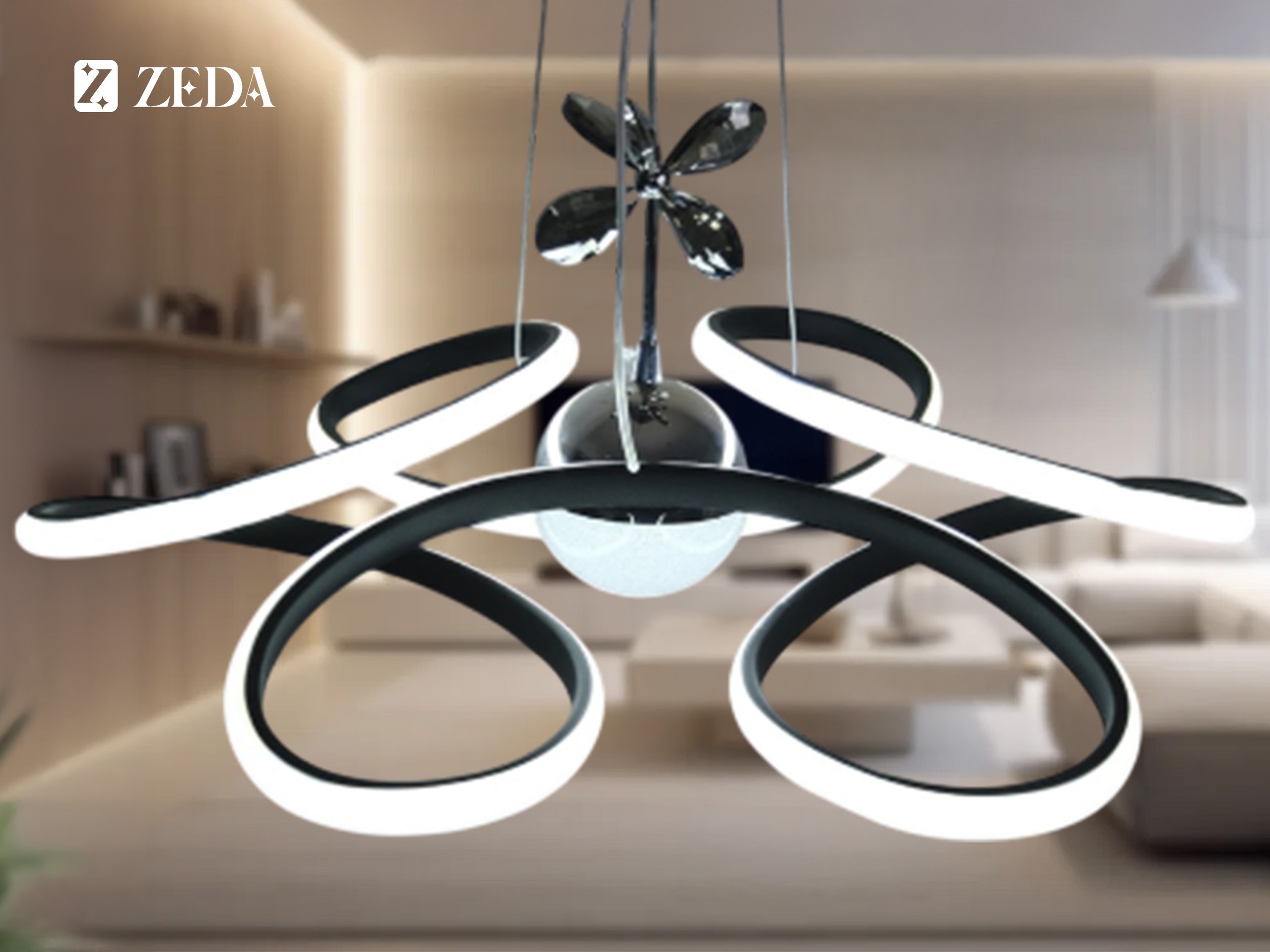 3'lü Helezon Led Lamba