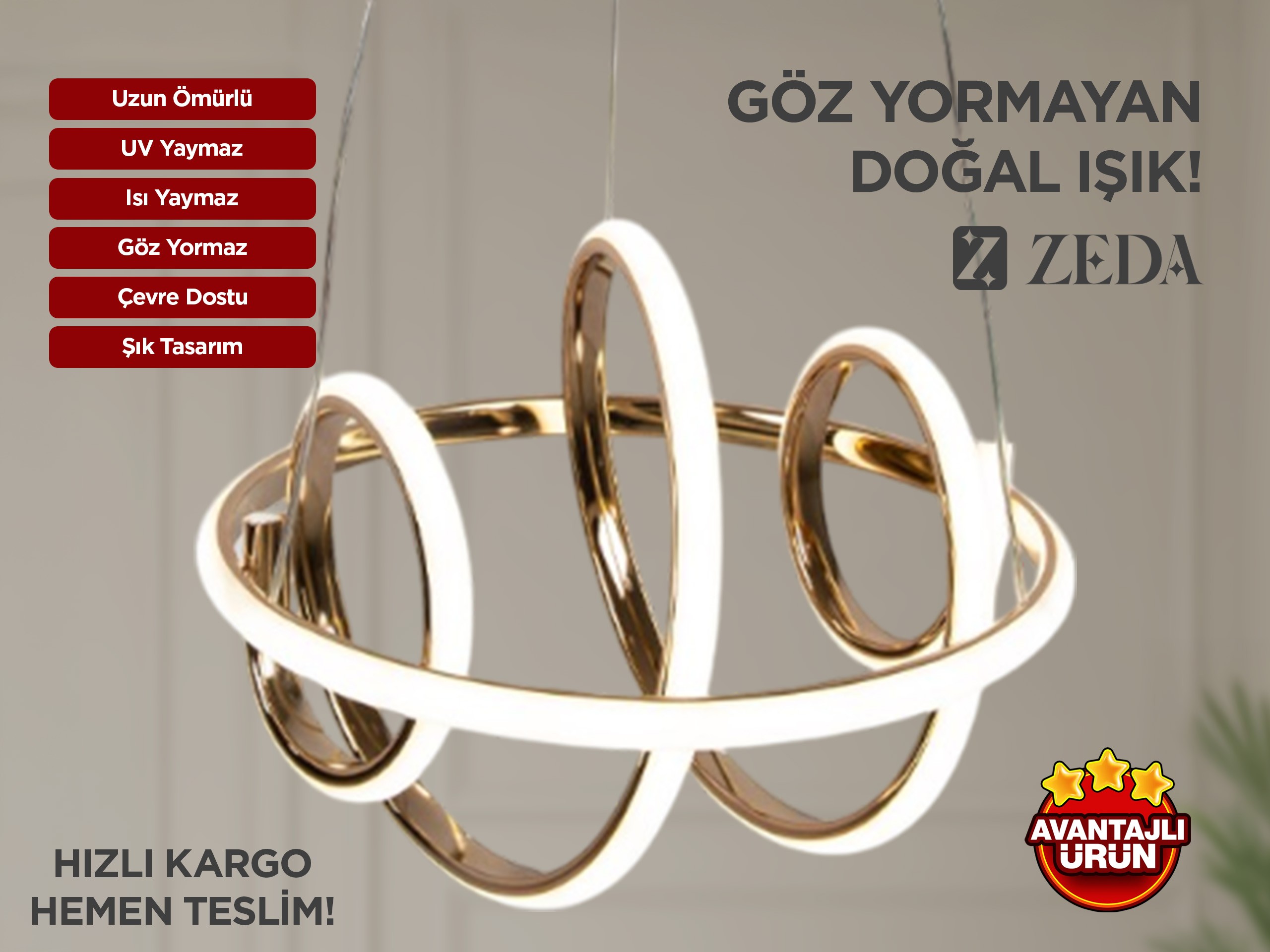 Light Güney Led Lamba