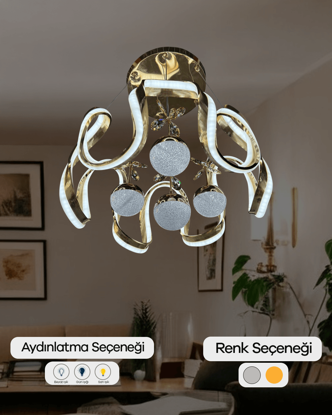 Helezon Max 4 Top LED Lamba
