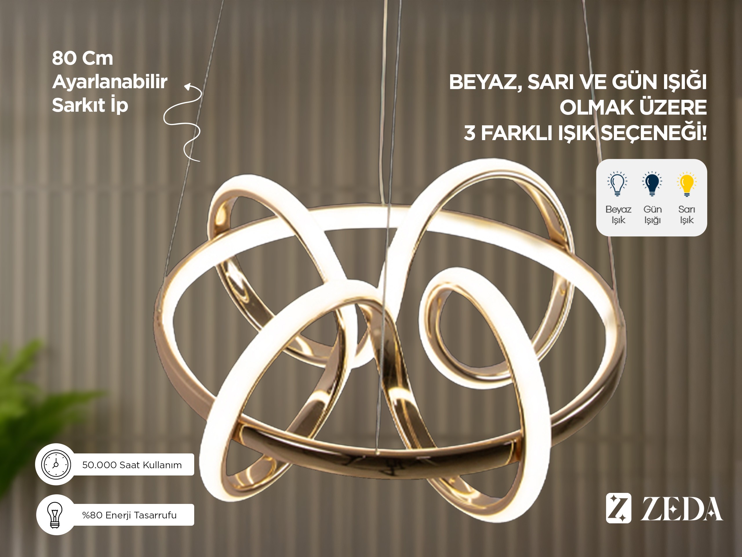 Mini Kuzey Led Lamba