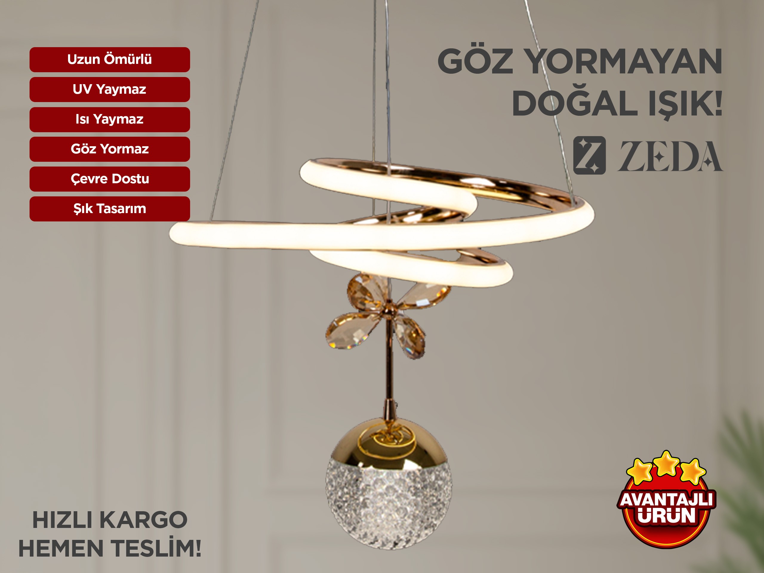 Mini Kaos Led Lamba