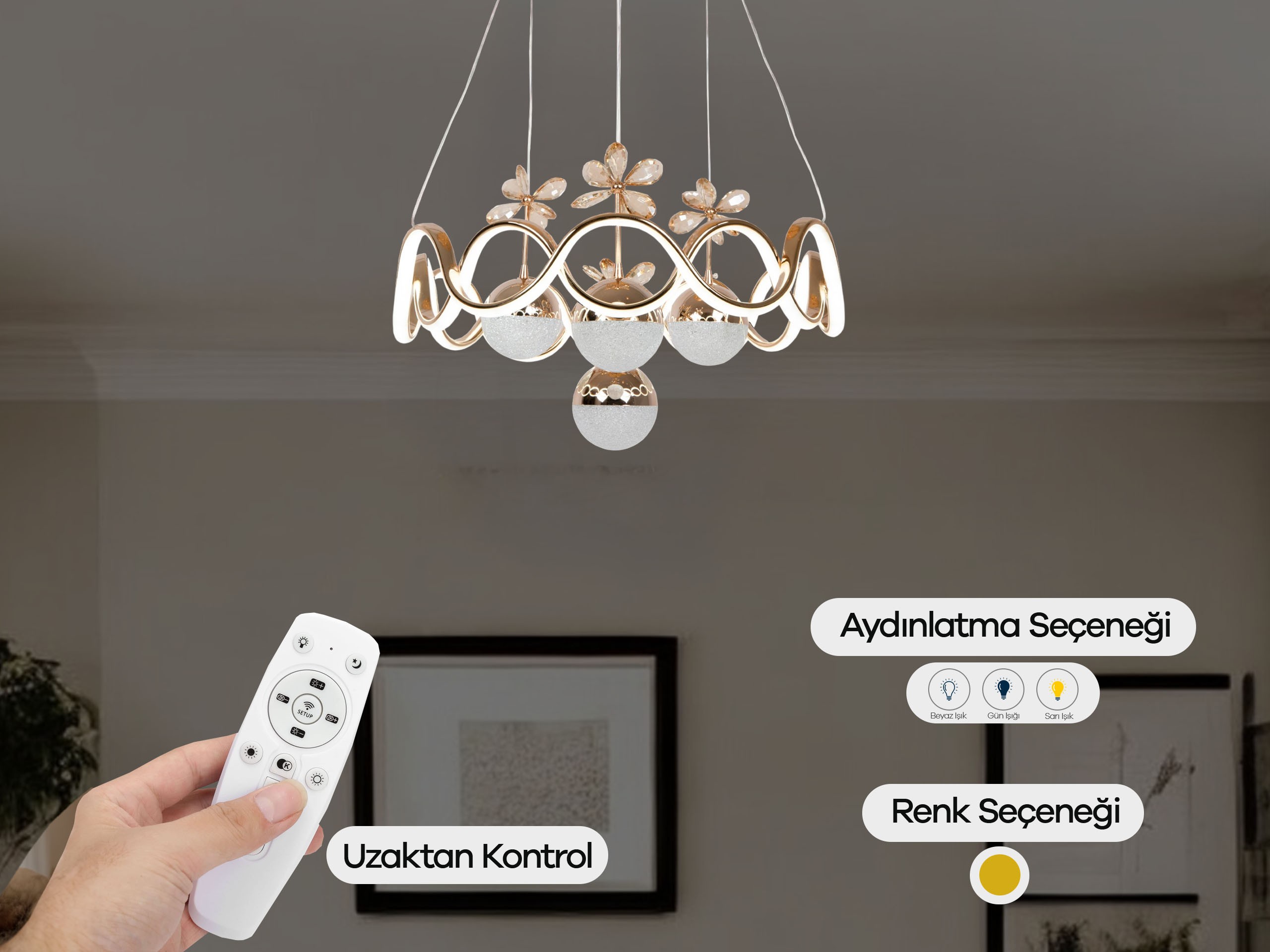 Sonsuzluk 4 Top Led Lamba